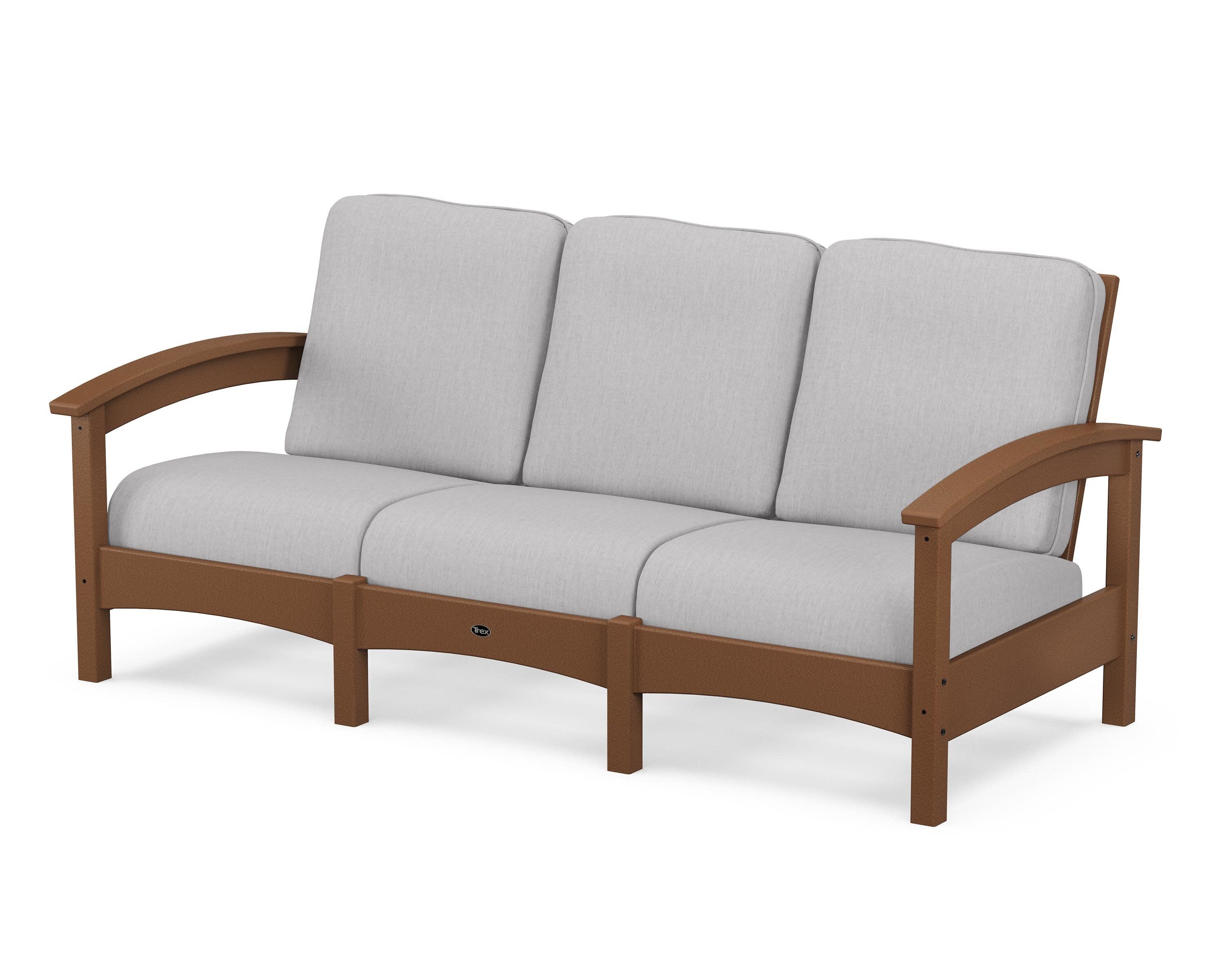 Rockport Club Sofa in Tree House / Granite