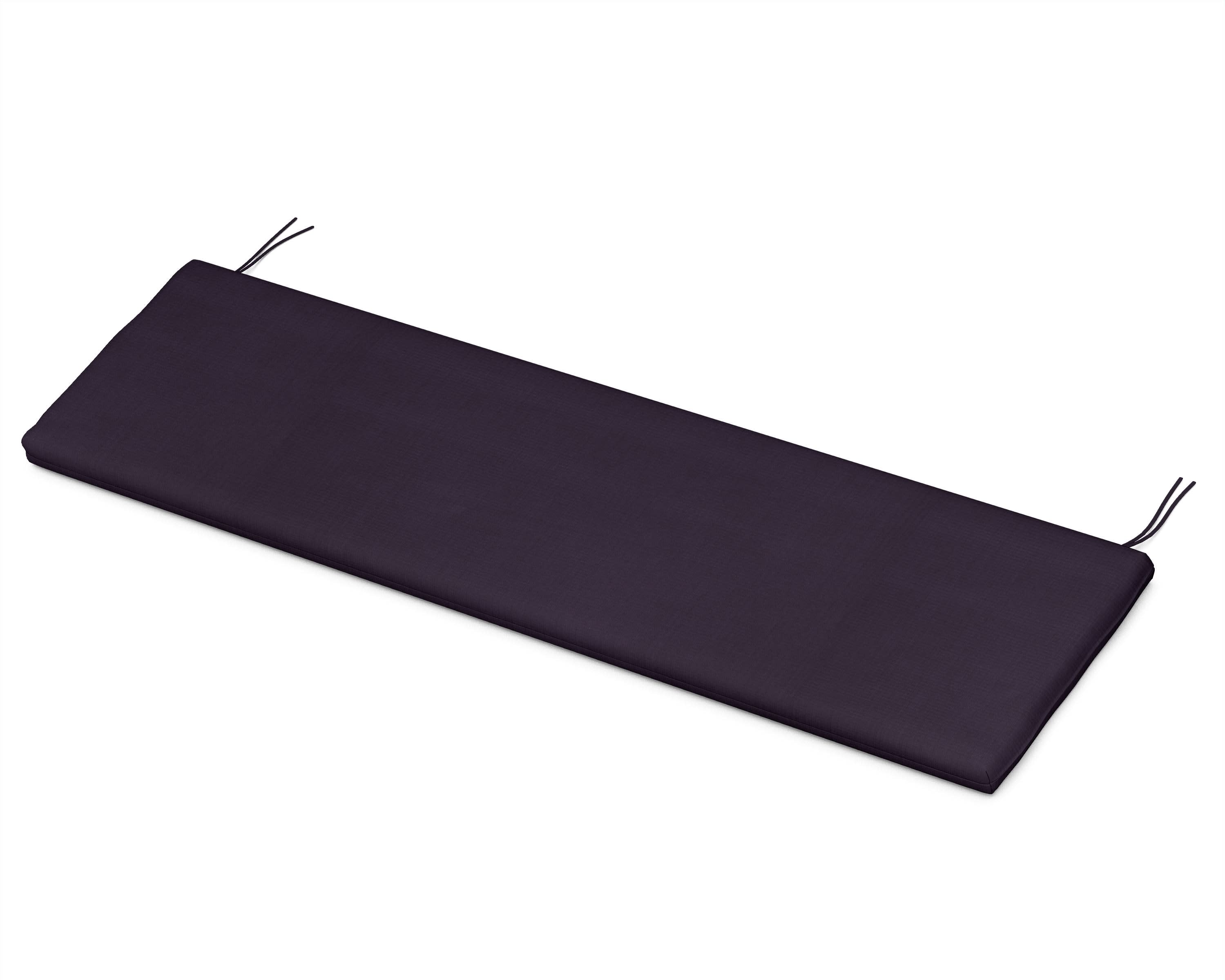 Bench Seat Cushion - 18.5"D x 55.5"W x 2.5"H in Navy Linen