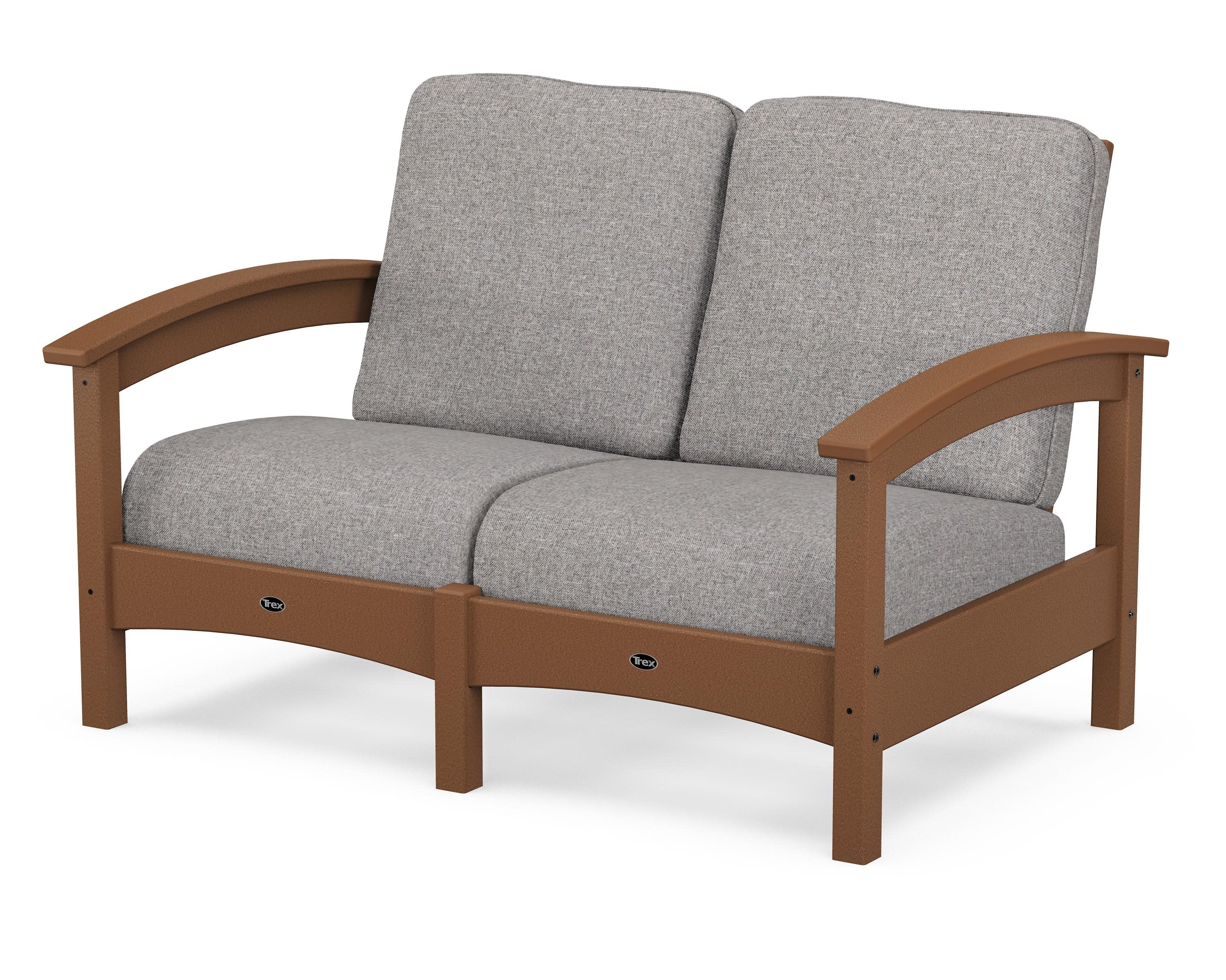 Rockport Club Loveseat in Tree House / Grey Mist