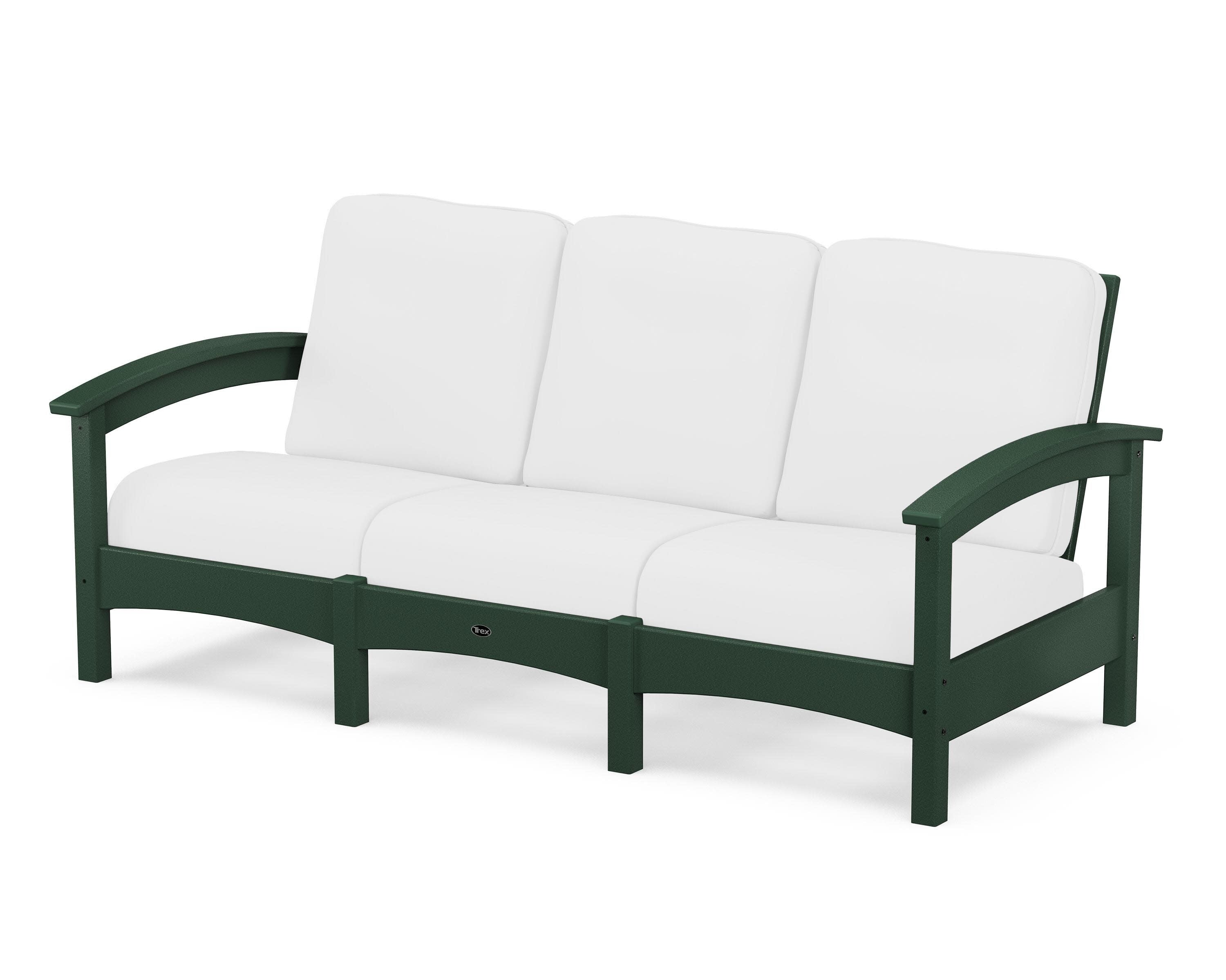 Rockport Club Sofa in Rainforest Canopy / Natural