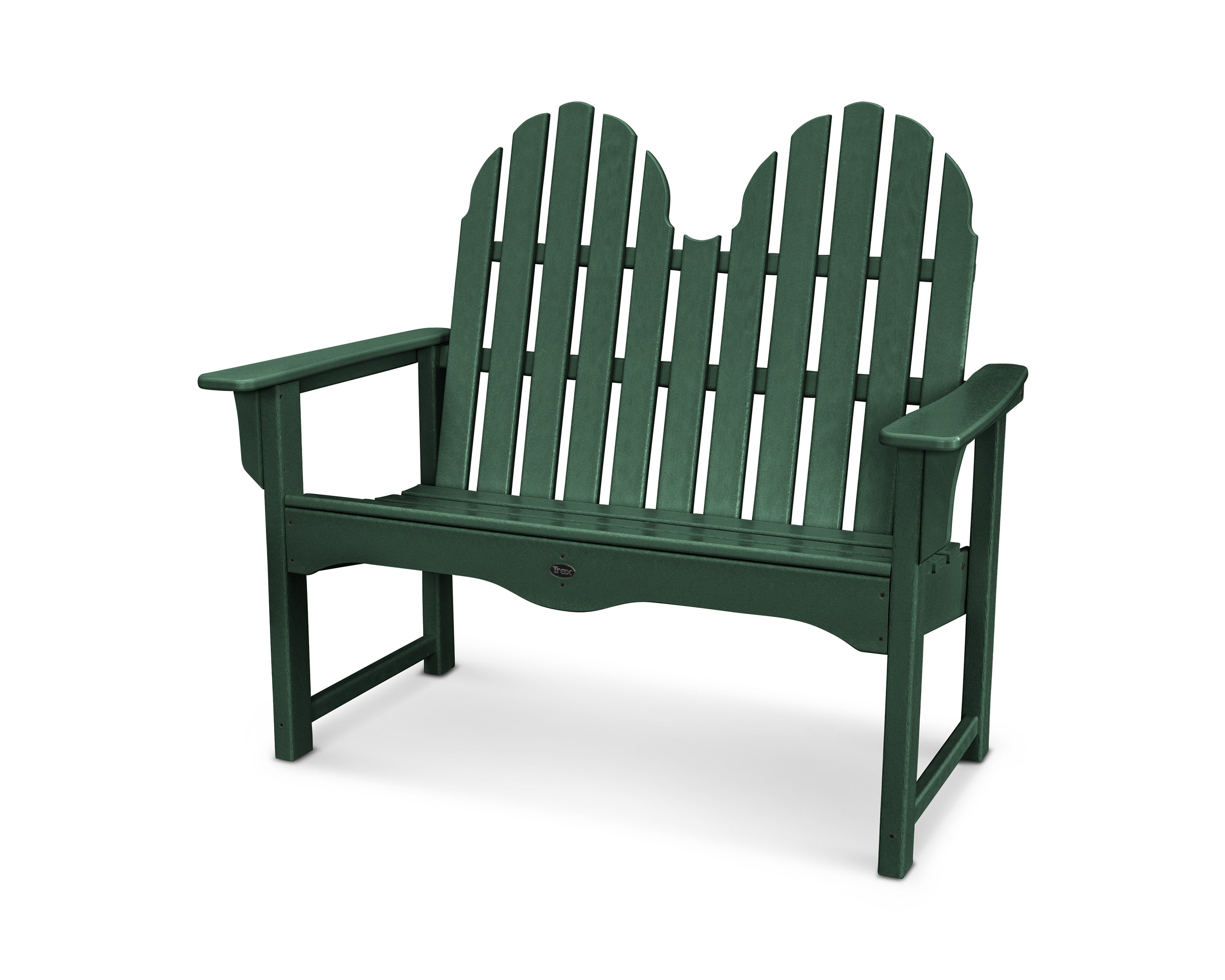Cape Cod 48" Adirondack Bench in Rainforest Canopy