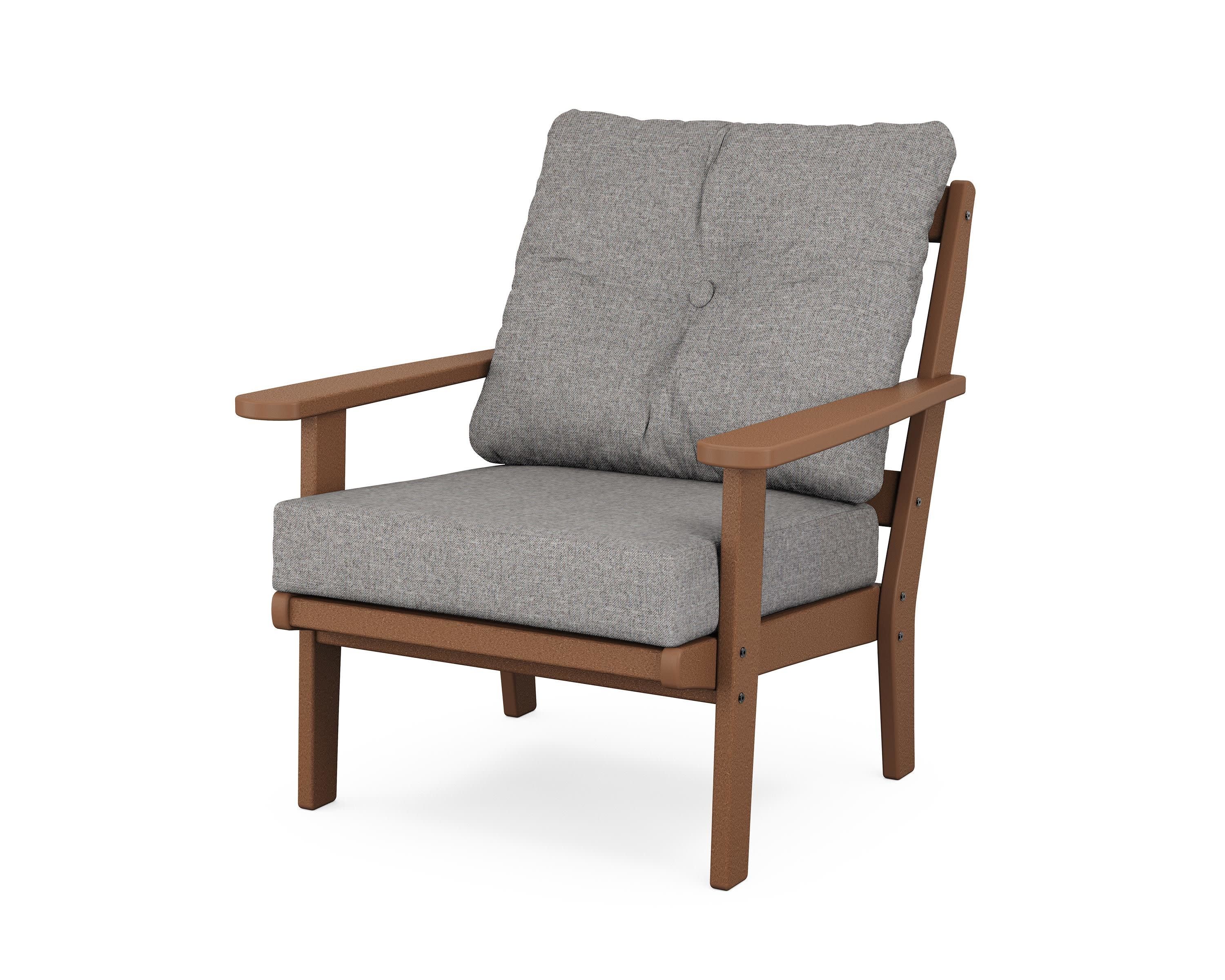 Cape Cod Deep Seating Chair in Tree House / Grey Mist