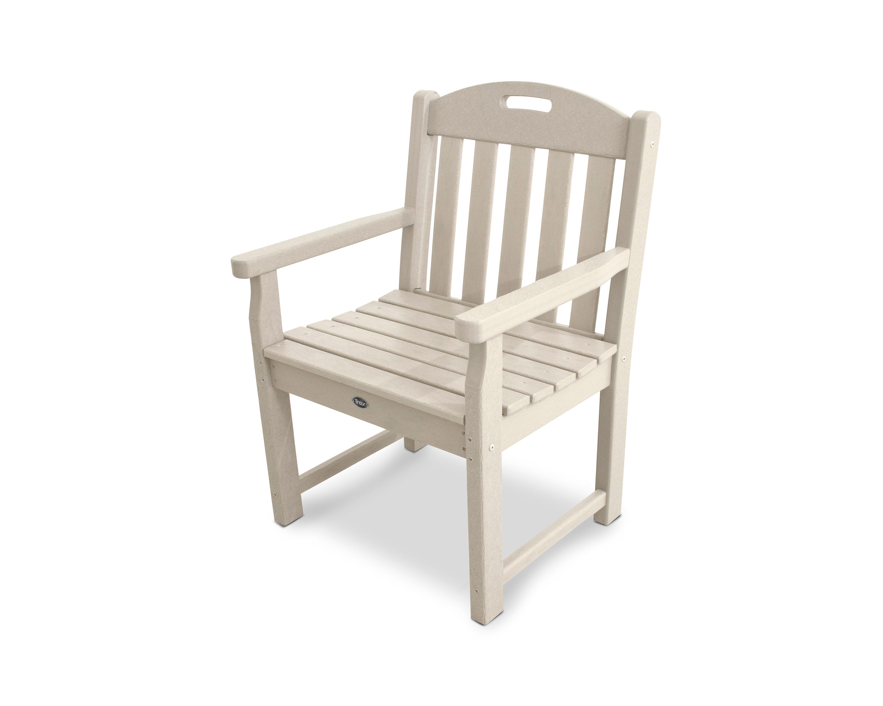 Yacht Club Garden Arm Chair in Sand Castle