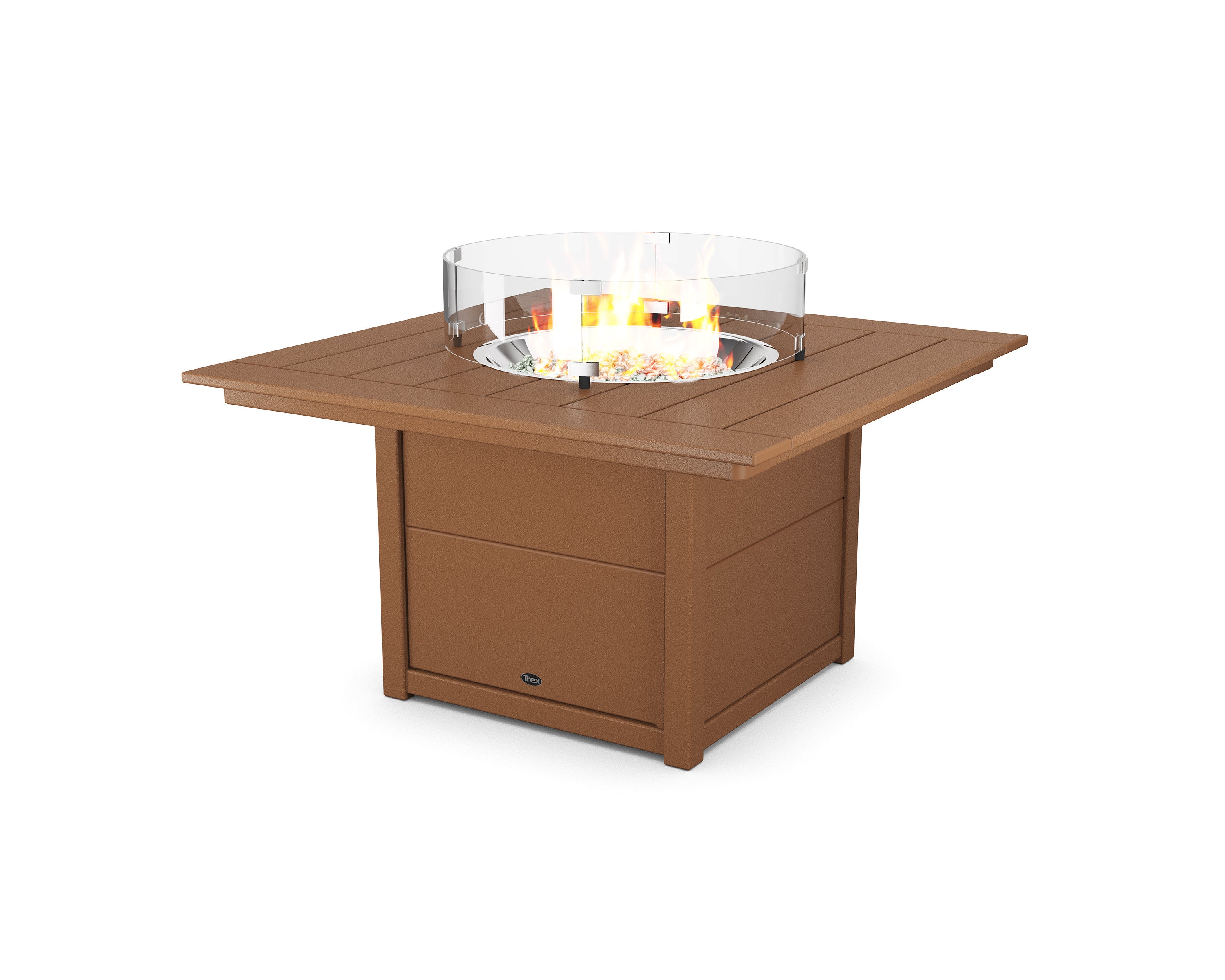 Trex Square 42 Fire Pit Table in Tree House