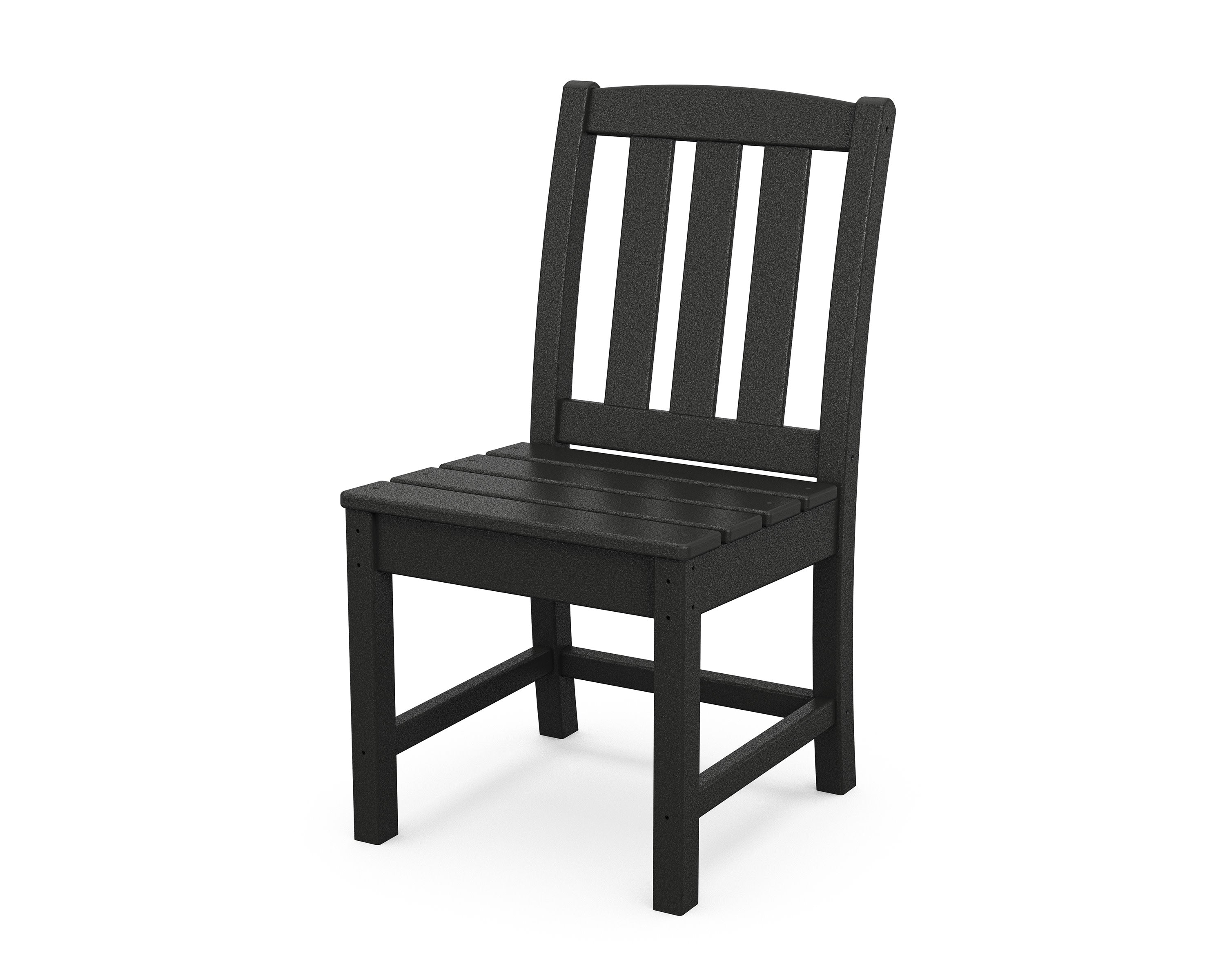 Cape Cod Dining Side Chair in Charcoal Black