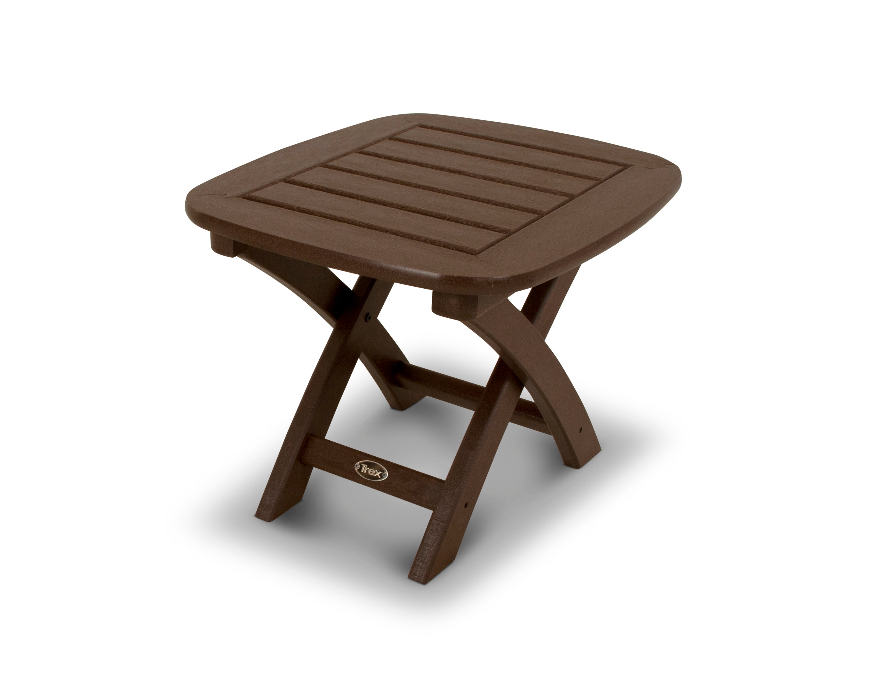 Yacht Club 21" x 18" Side Table in Vintage Lantern