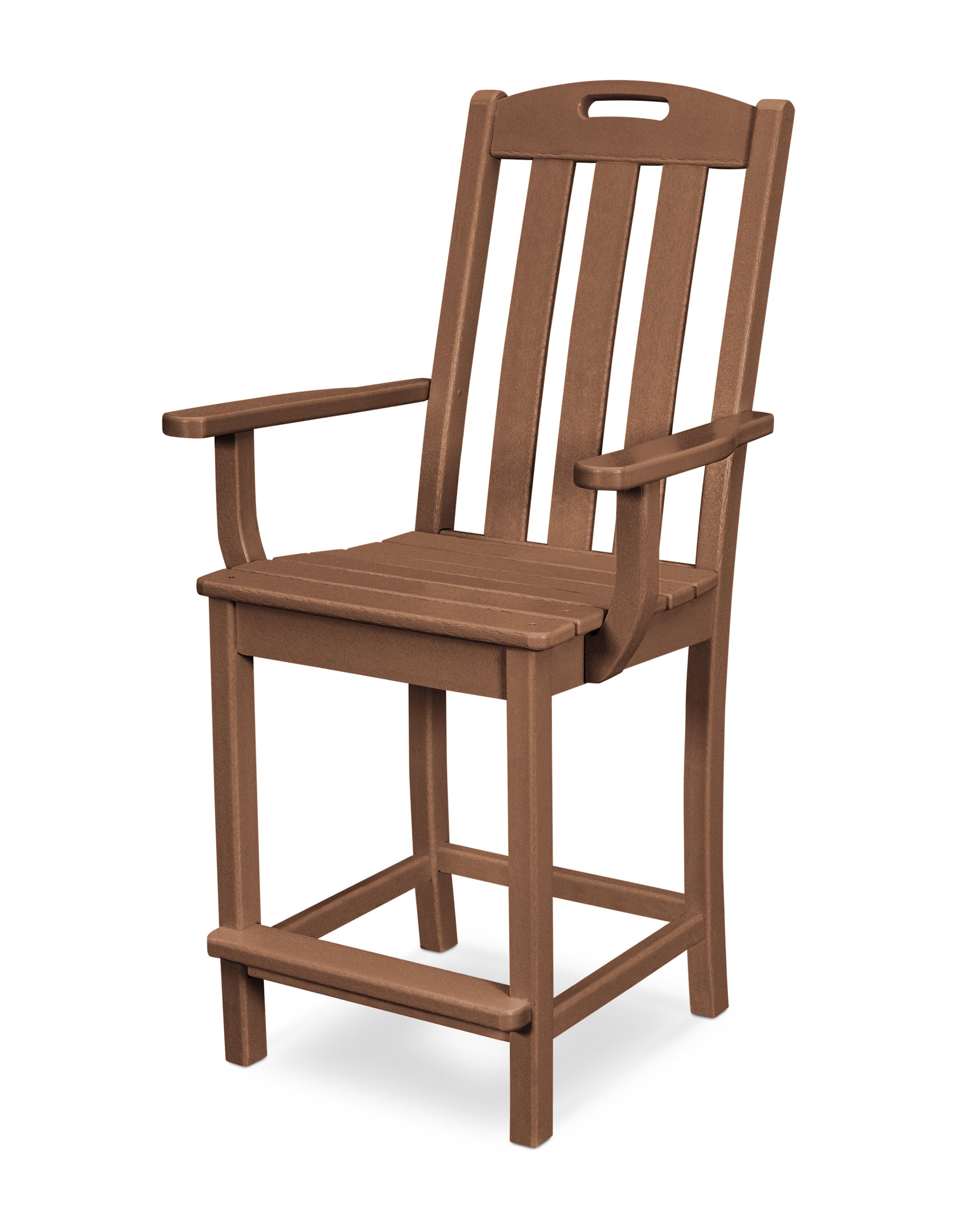 Yacht Club Counter Arm Chair in Tree House