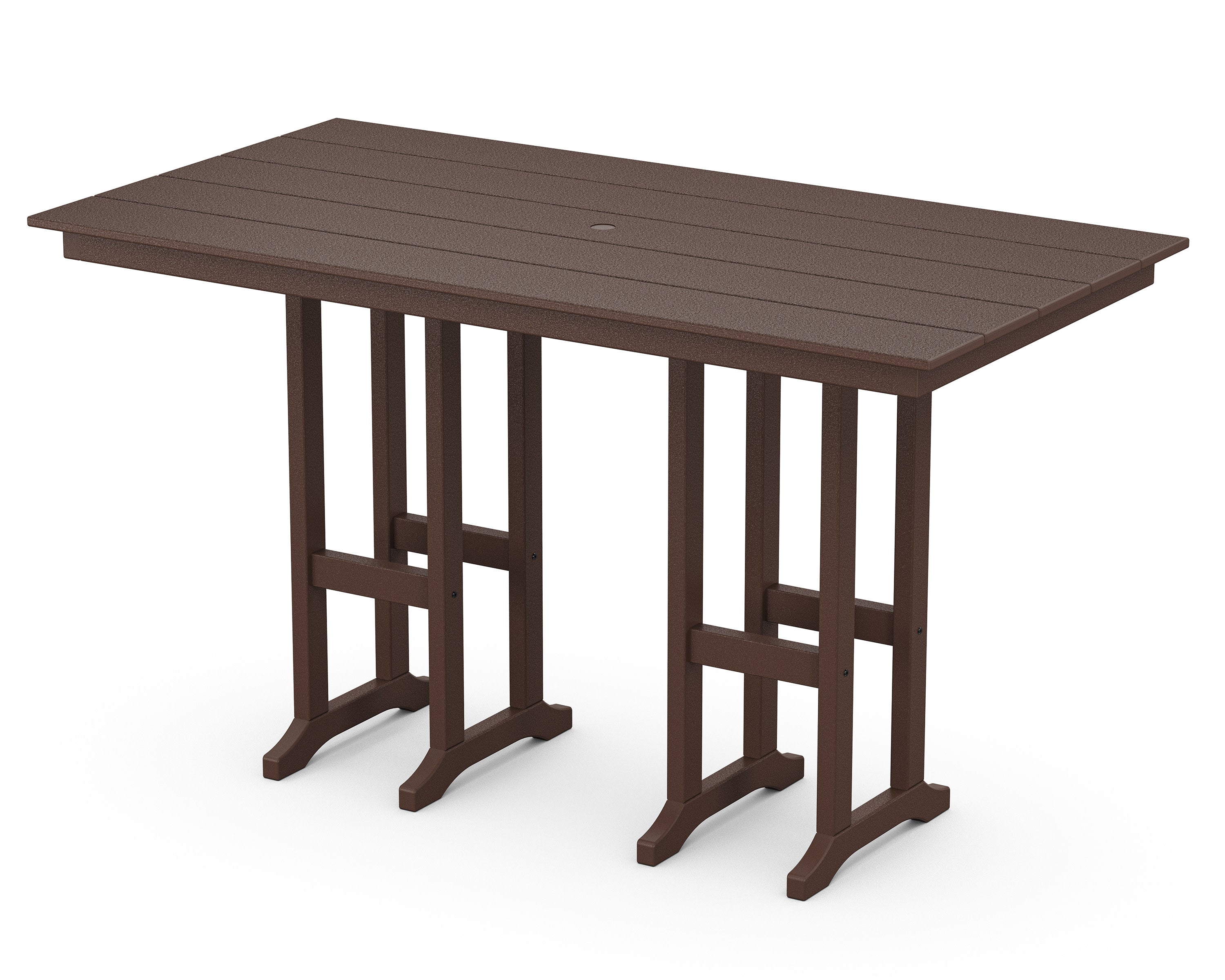 Monterey Bay 37" x 72" Bar Table in Vintage Lantern