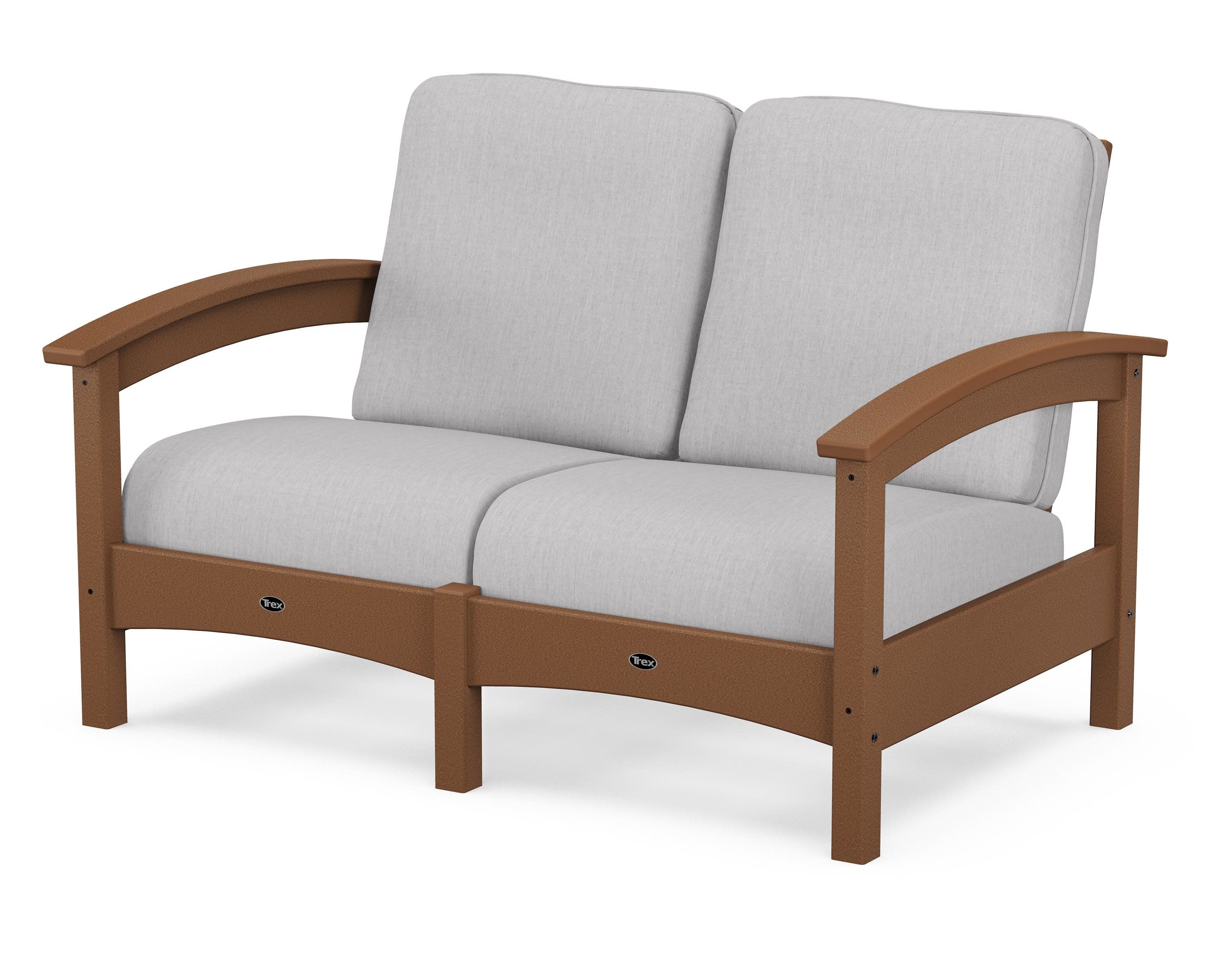 Rockport Club Loveseat in Tree House / Granite