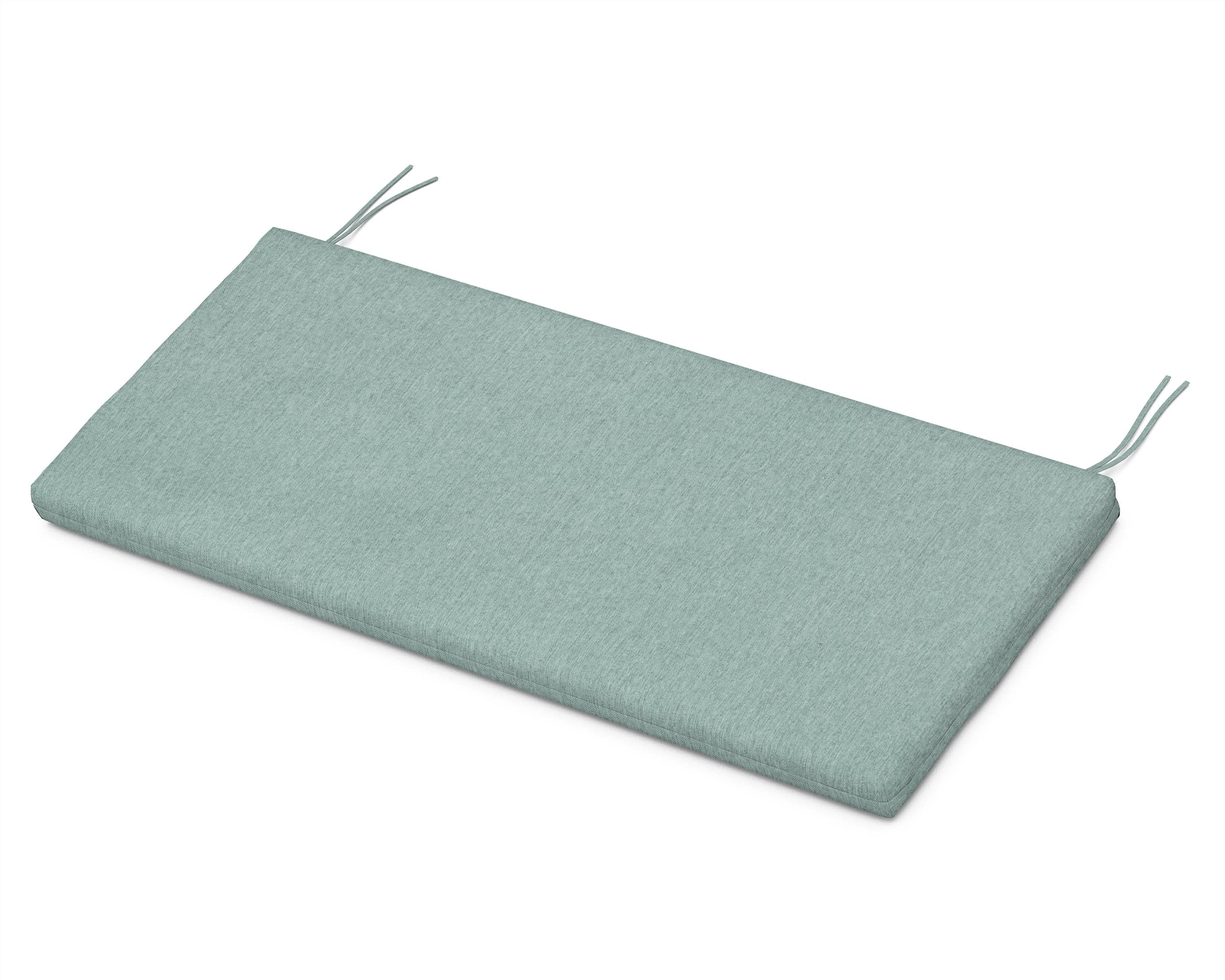 Bench Seat Cushion 17.25"D x 43.5"W x 2.5"H in Glacier Spa