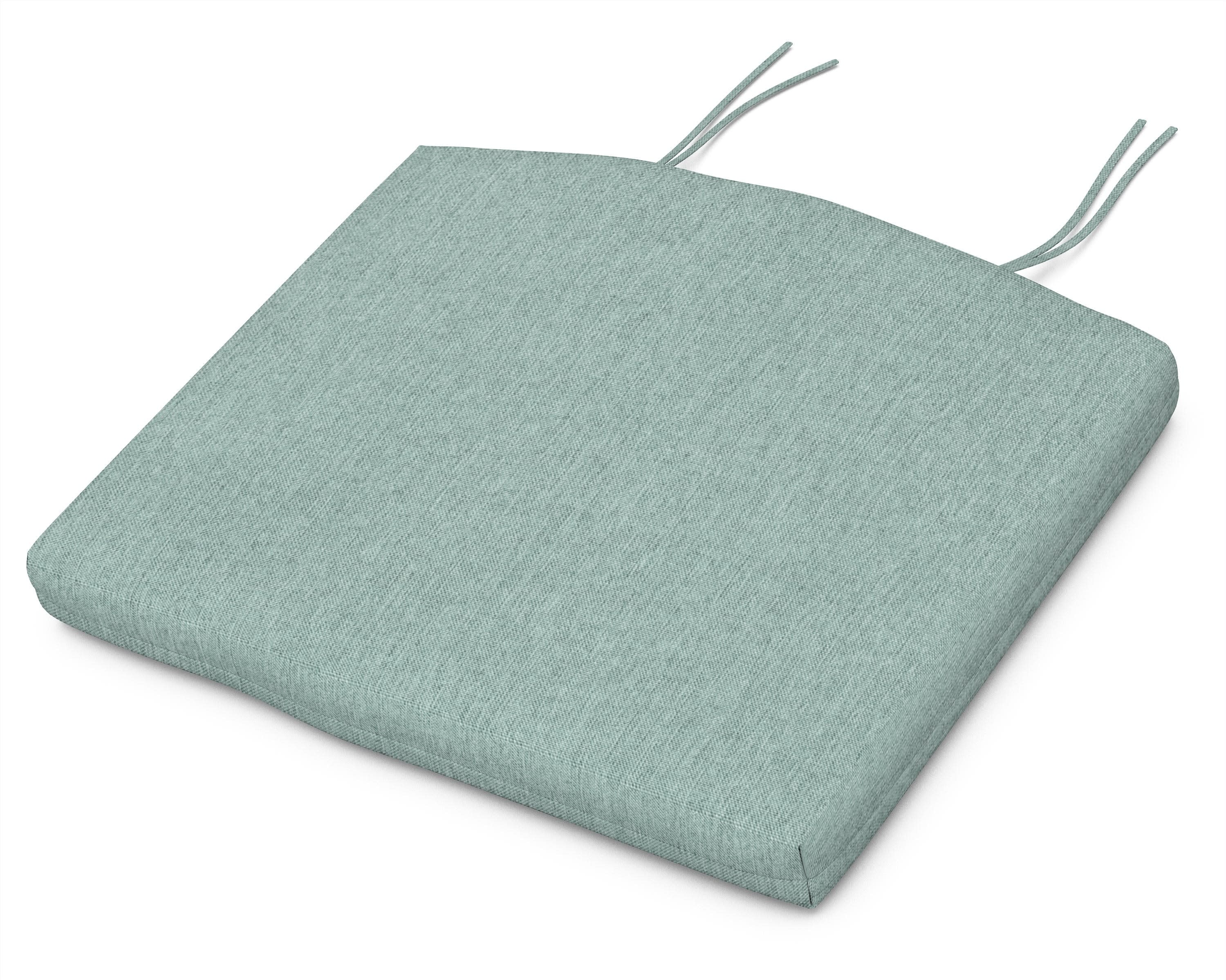 Seat Cushion - 20"W x 18.5"D x 2.5"H in Glacier Spa