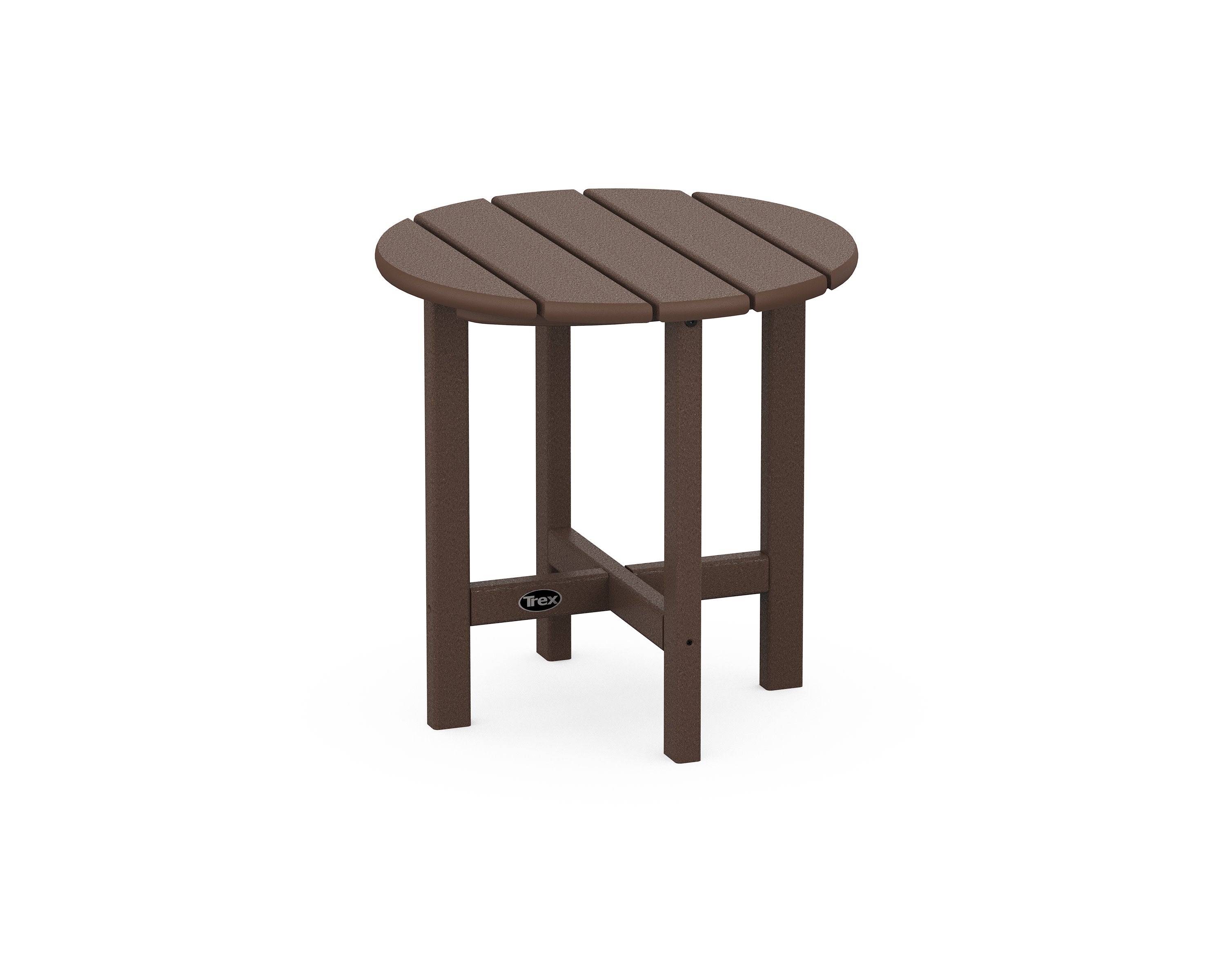Cape Cod Round 18" Side Table in Vintage Lantern
