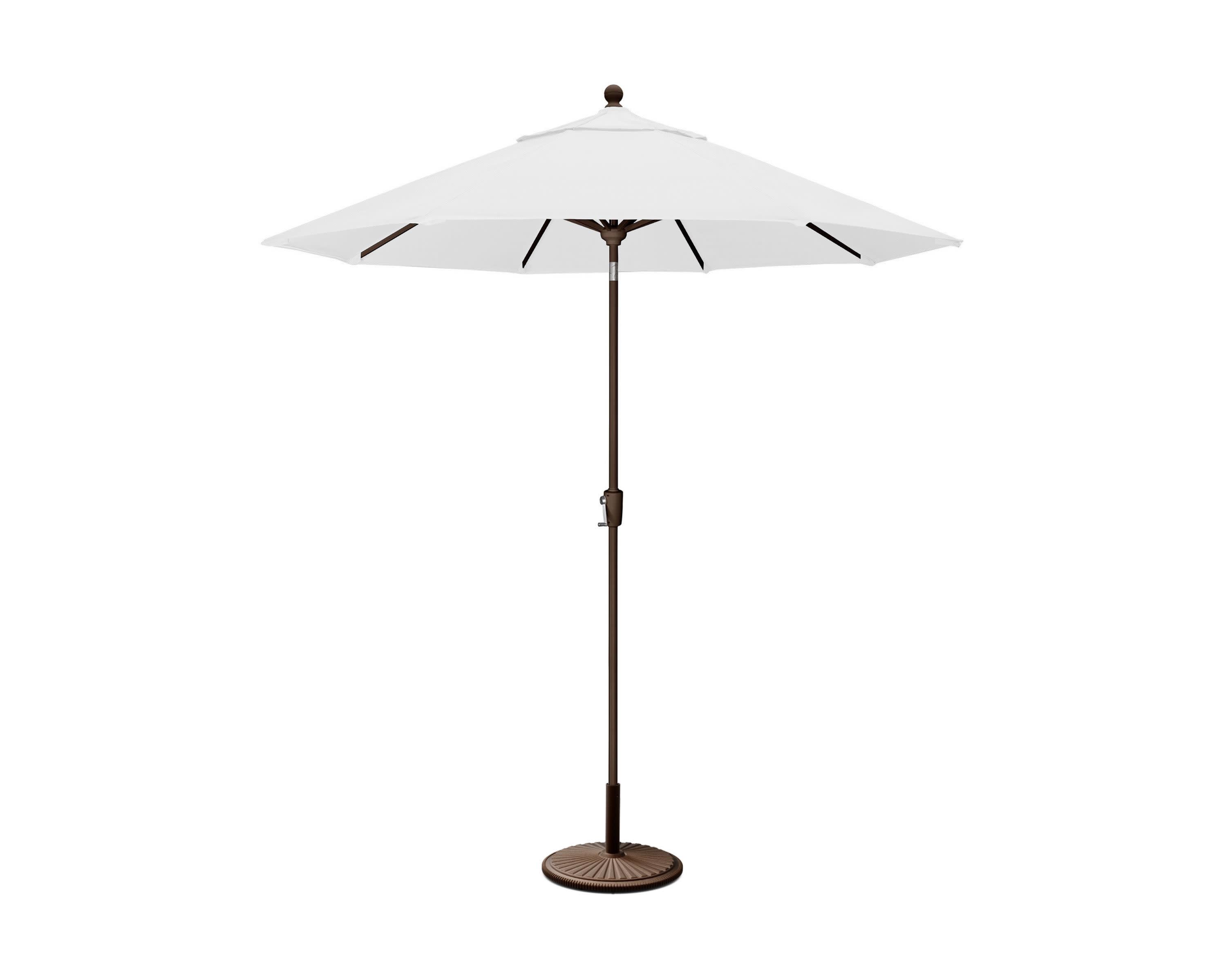 9' Tilt Market Umbrella & Base - Bar Height