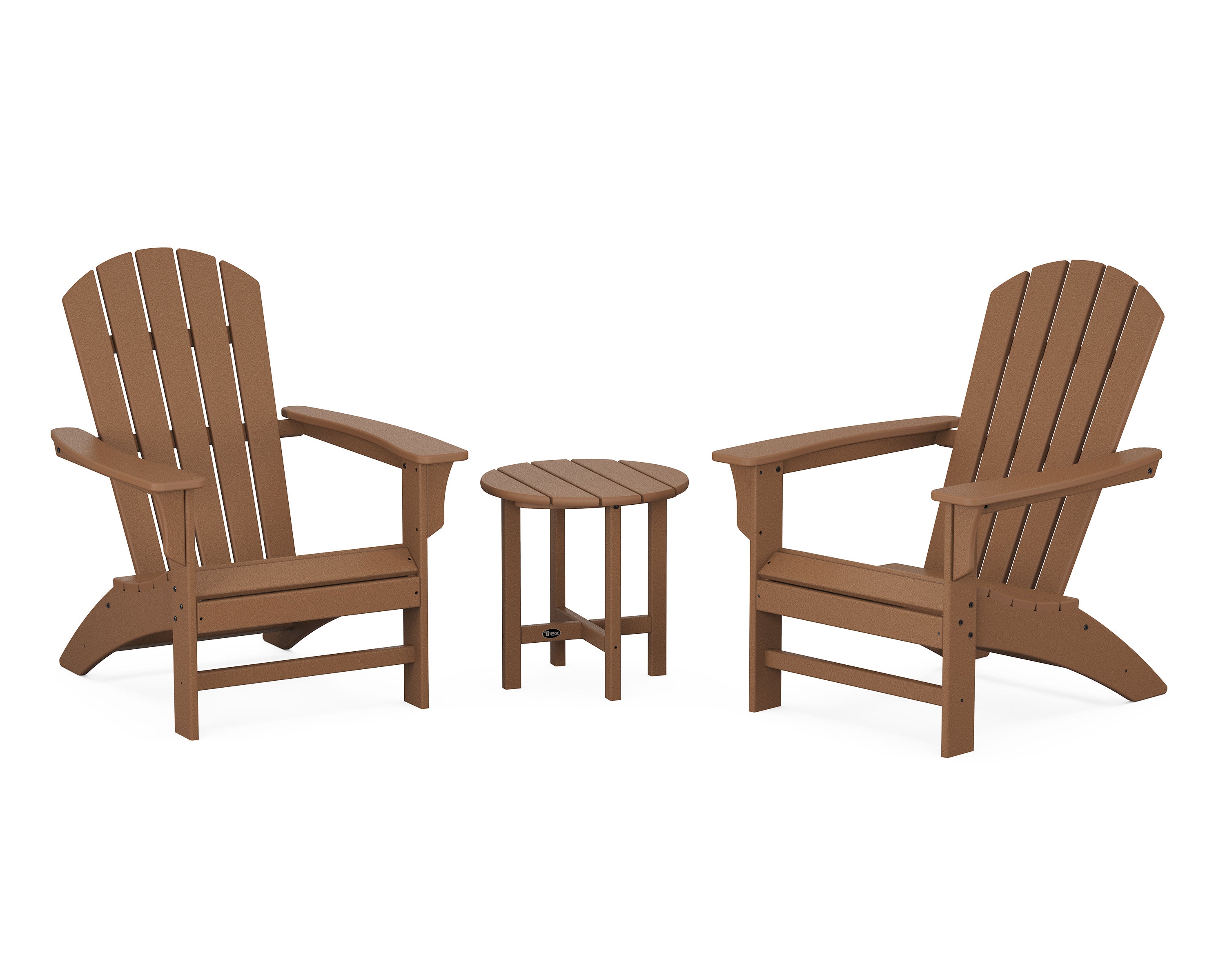 Yacht Club 3-Piece Adirondack Set in Tree House