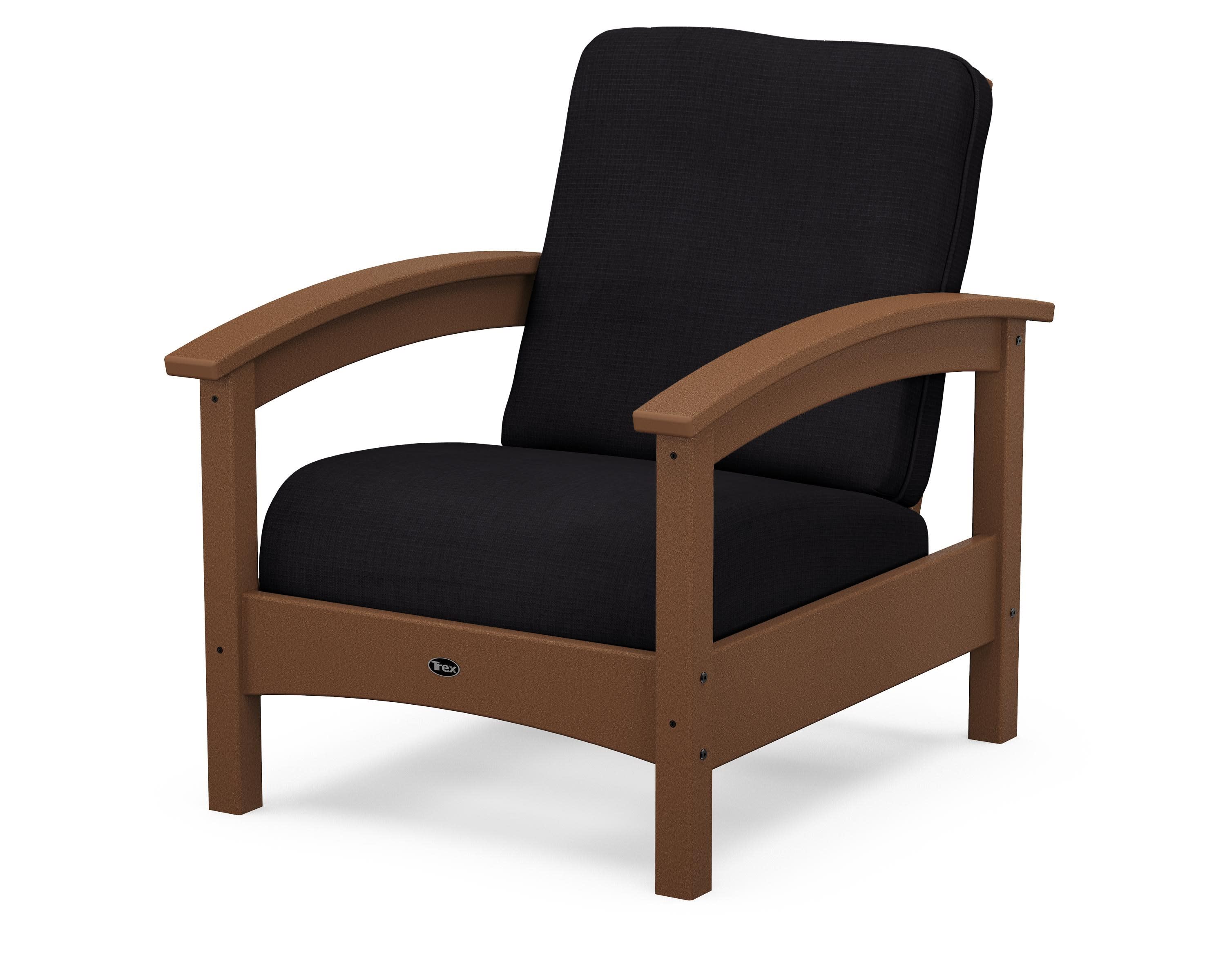 Rockport Club Chair in Tree House / Midnight Linen