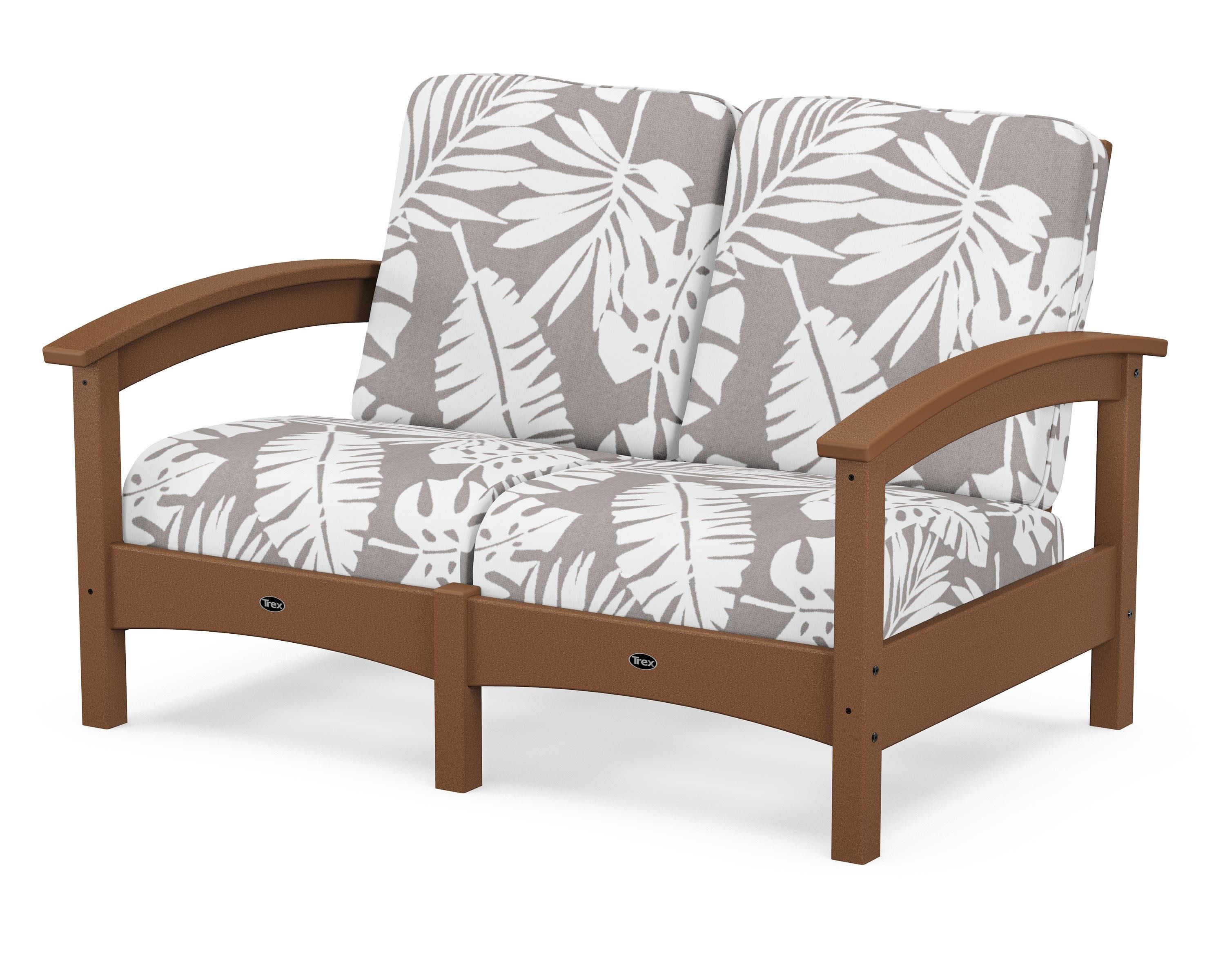 Rockport Club Loveseat in Tree House / Leaf Grey Mist