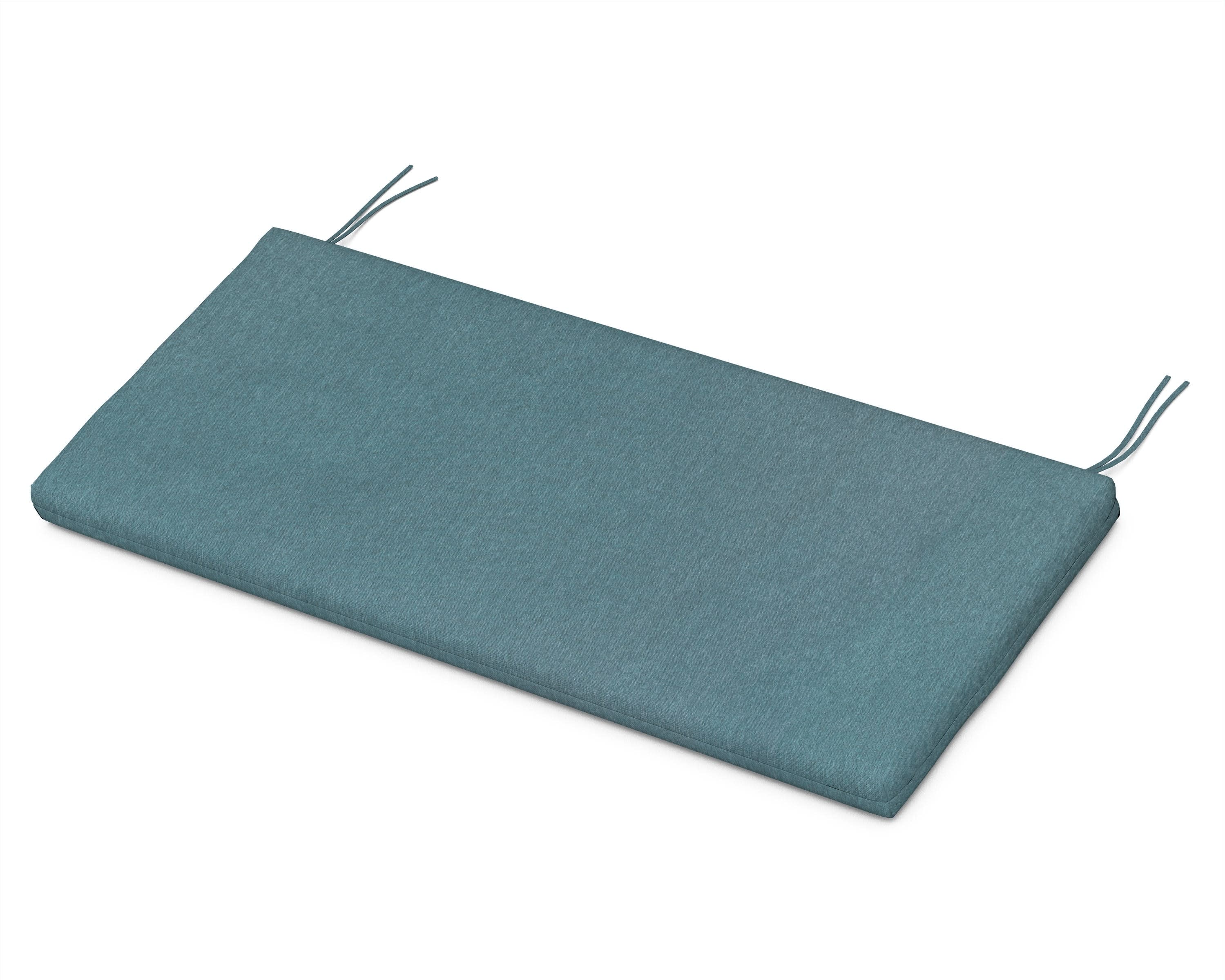 Bench Seat Cushion 17.25"D x 43.5"W x 2.5"H in Ocean Teal