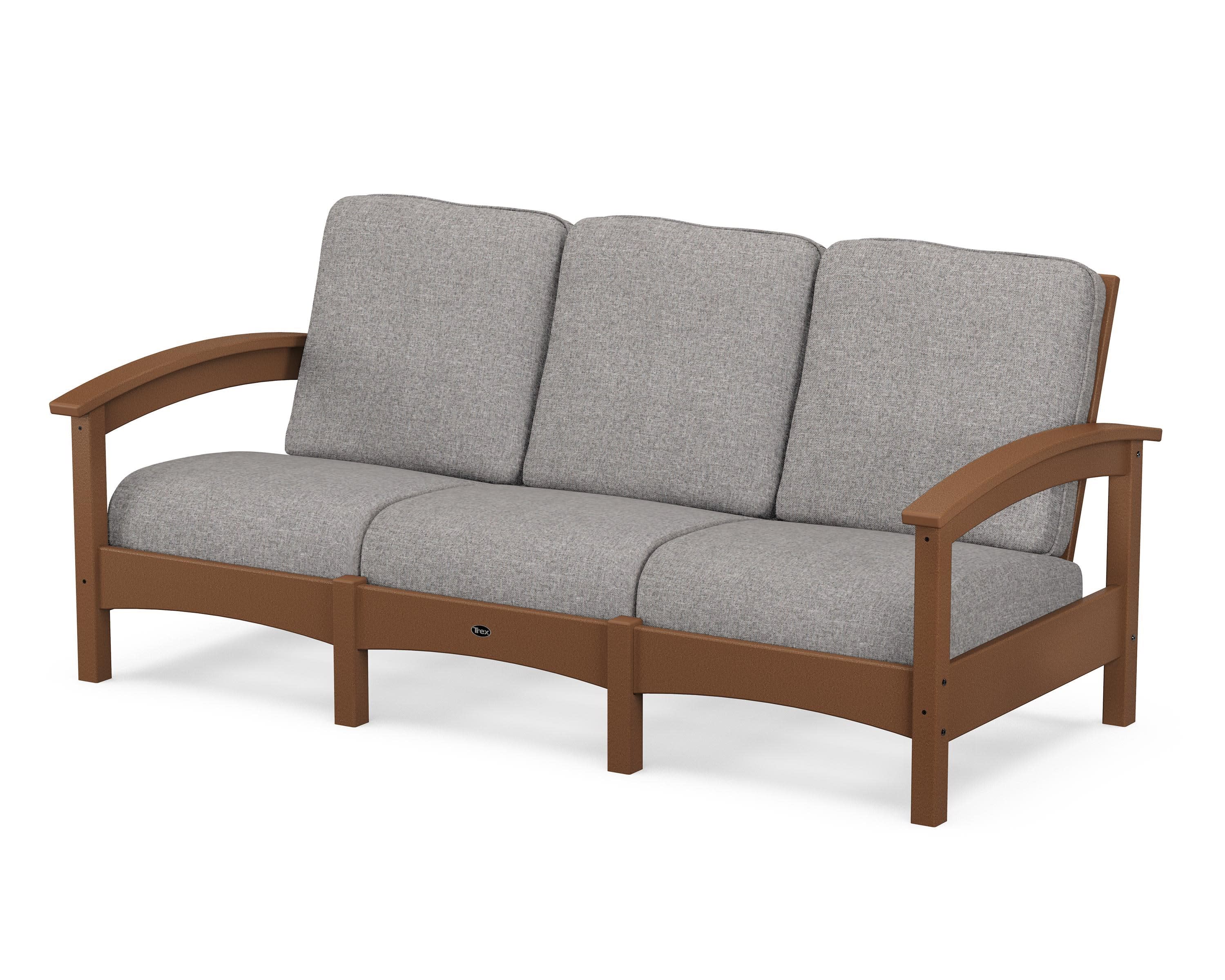 Rockport Club Sofa in Tree House / Grey Mist