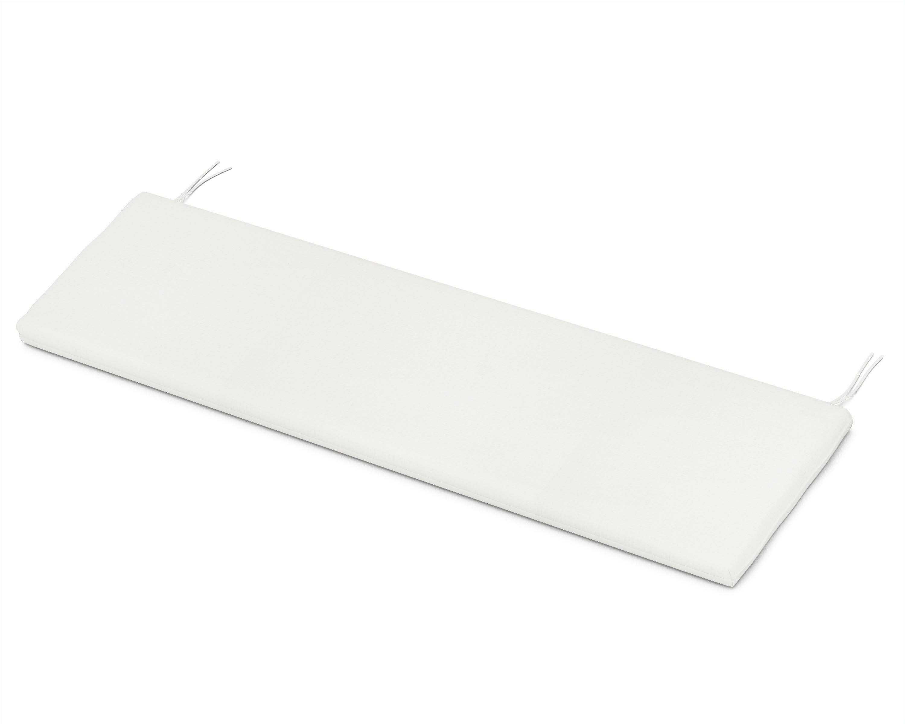 Bench Seat Cushion - 18.5"D x 55.5"W x 2.5"H in Natural Linen