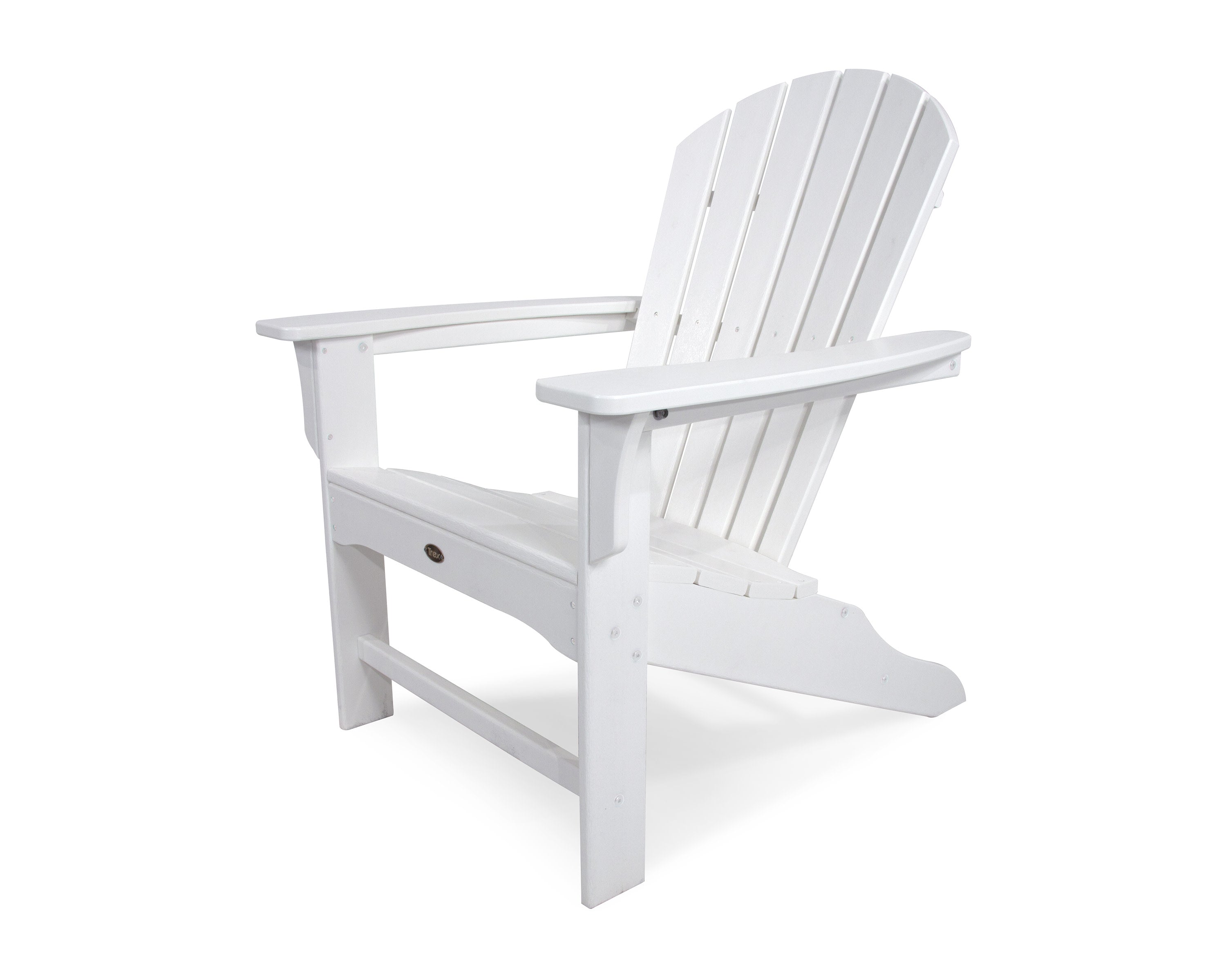 Yacht Club Shellback Adirondack Chair in Classic White