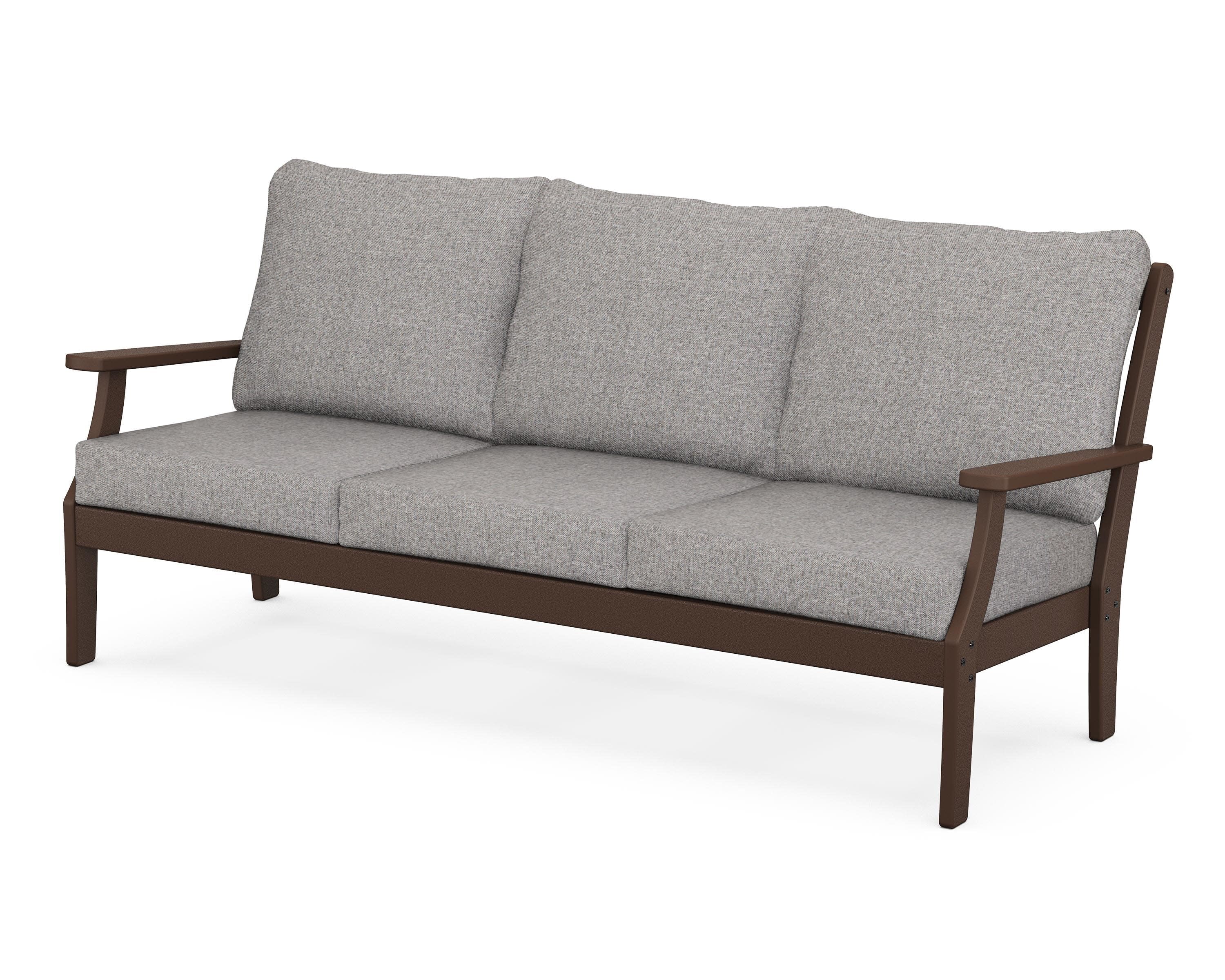 Yacht Club Deep Seating Sofa in Vintage Lantern / Grey Mist