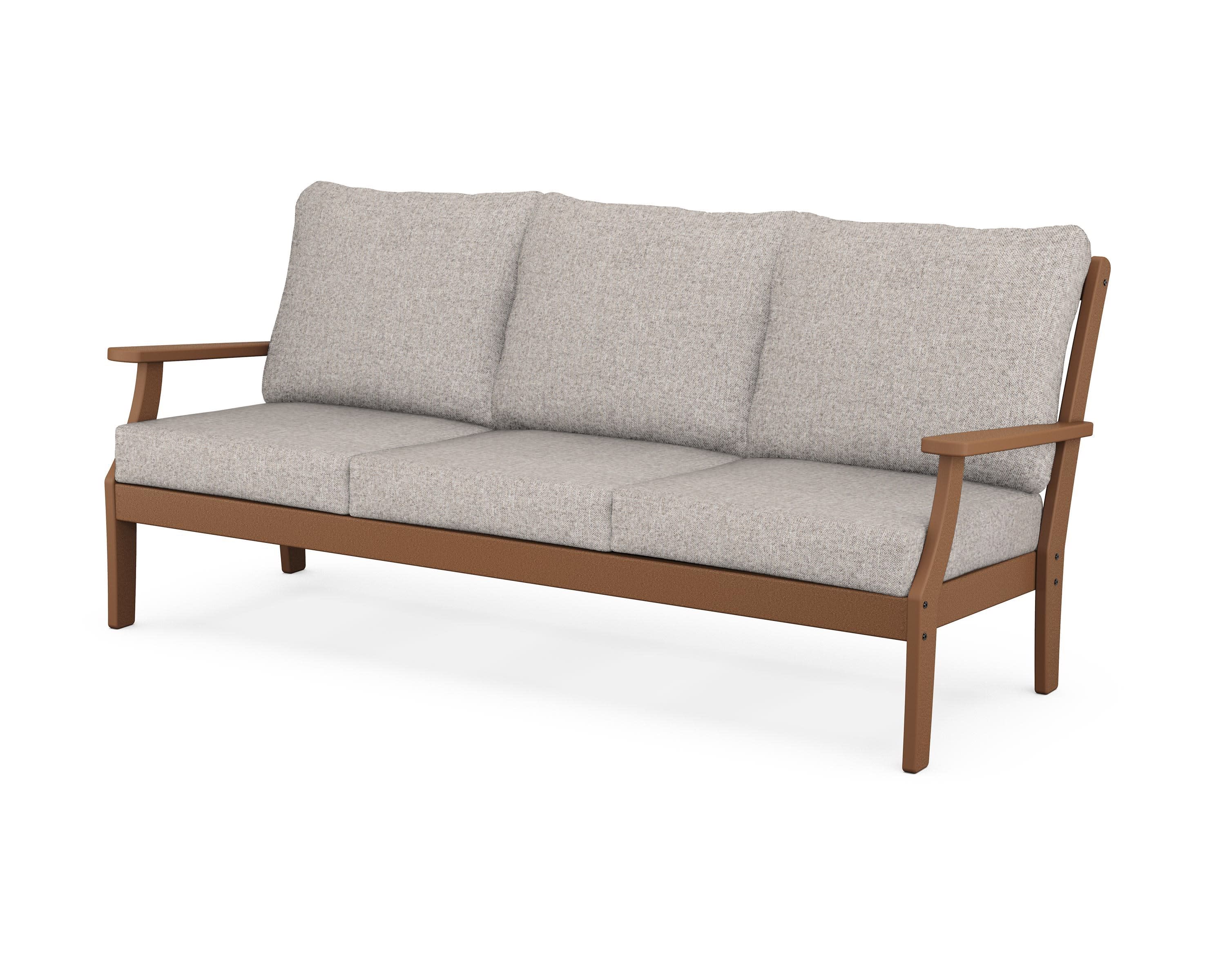 Yacht Club Deep Seating Sofa in Tree House / Weathered Tweed