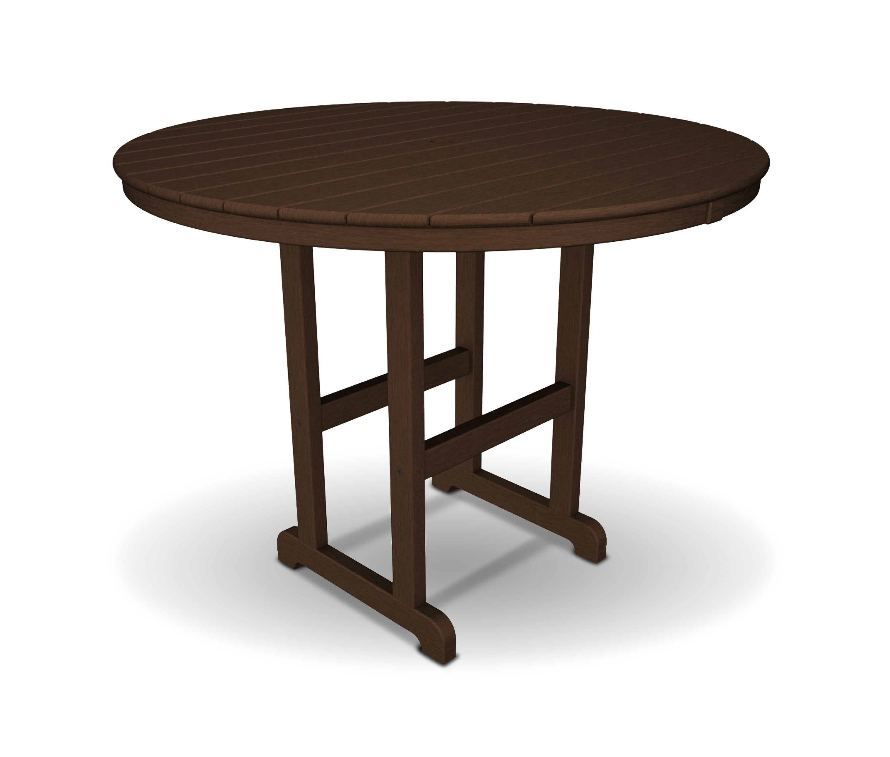 Monterey Bay Round 48" Counter Table in Vintage Lantern
