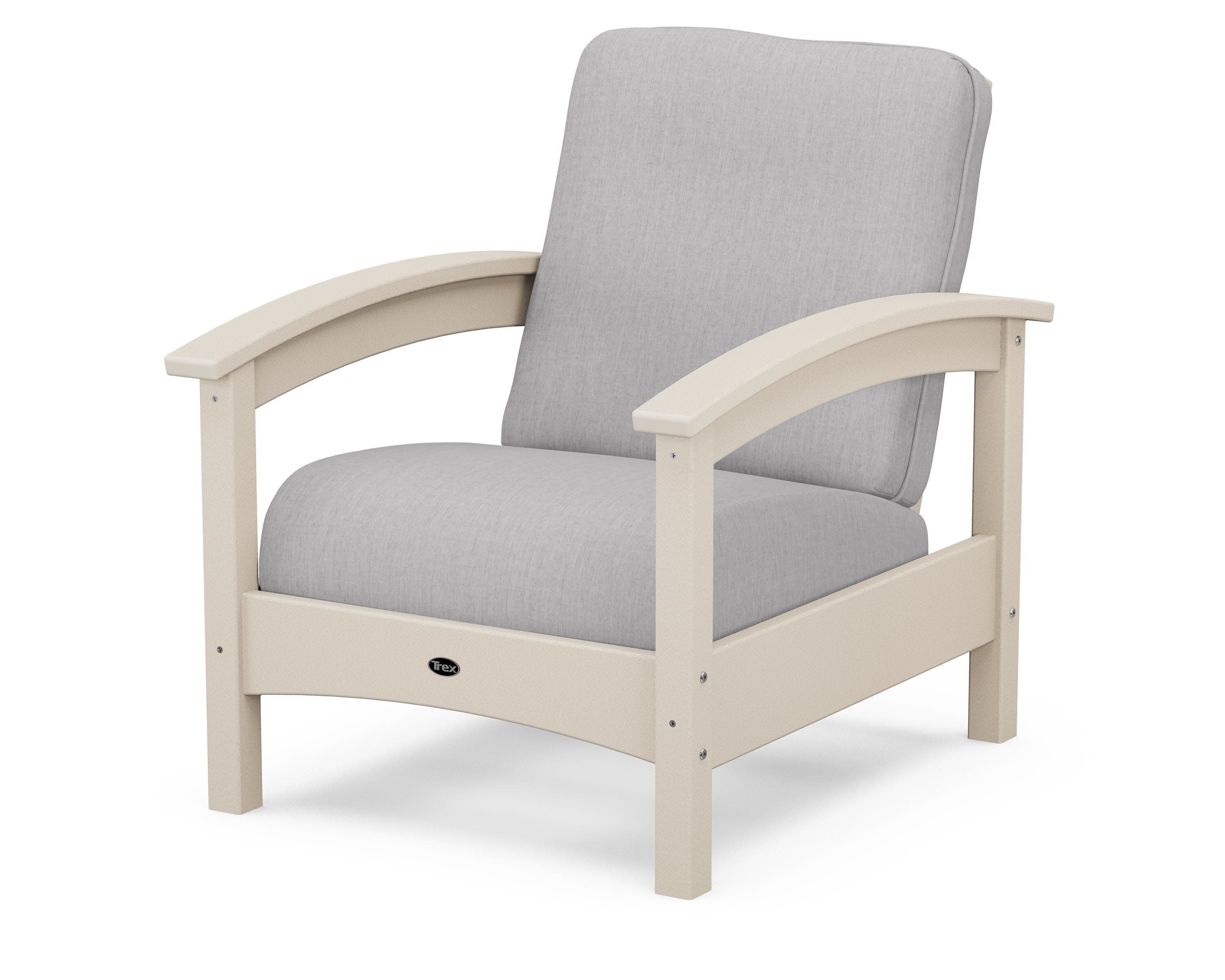 Rockport Club Chair in Sand Castle / Granite