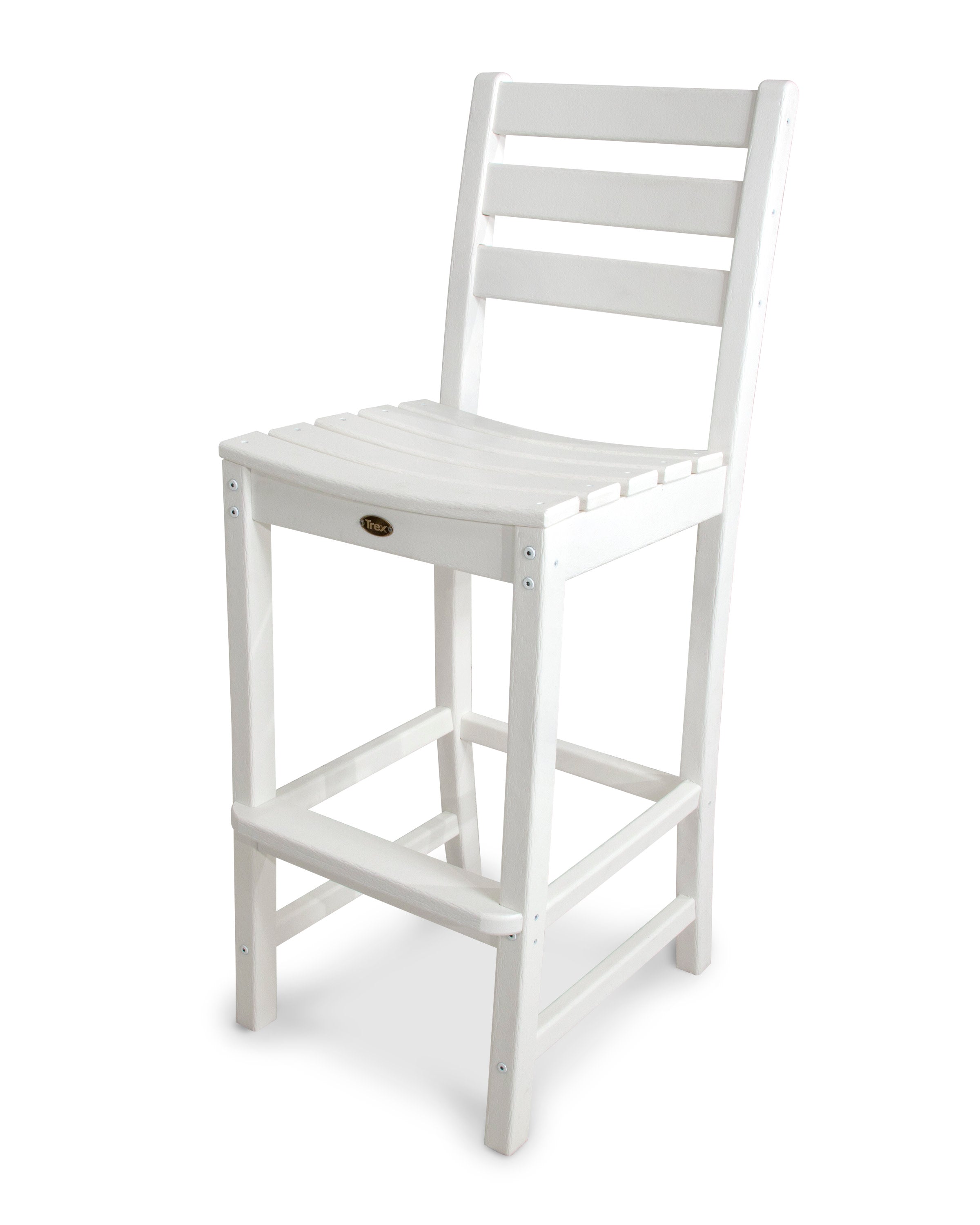 Monterey Bay Bar Side Chair in Classic White