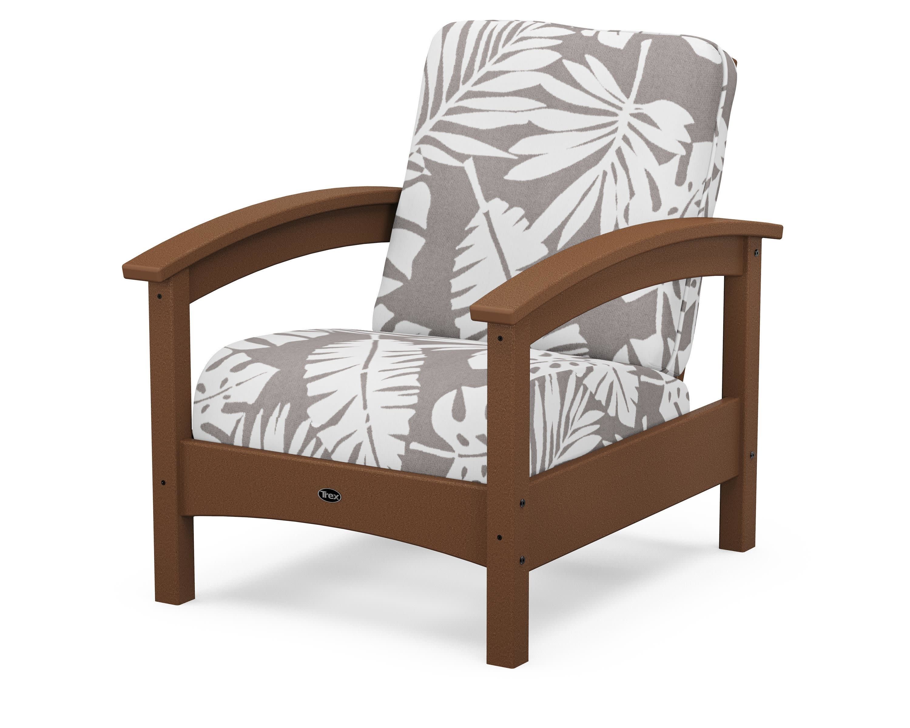 Rockport Club Chair in Tree House / Leaf Grey Mist