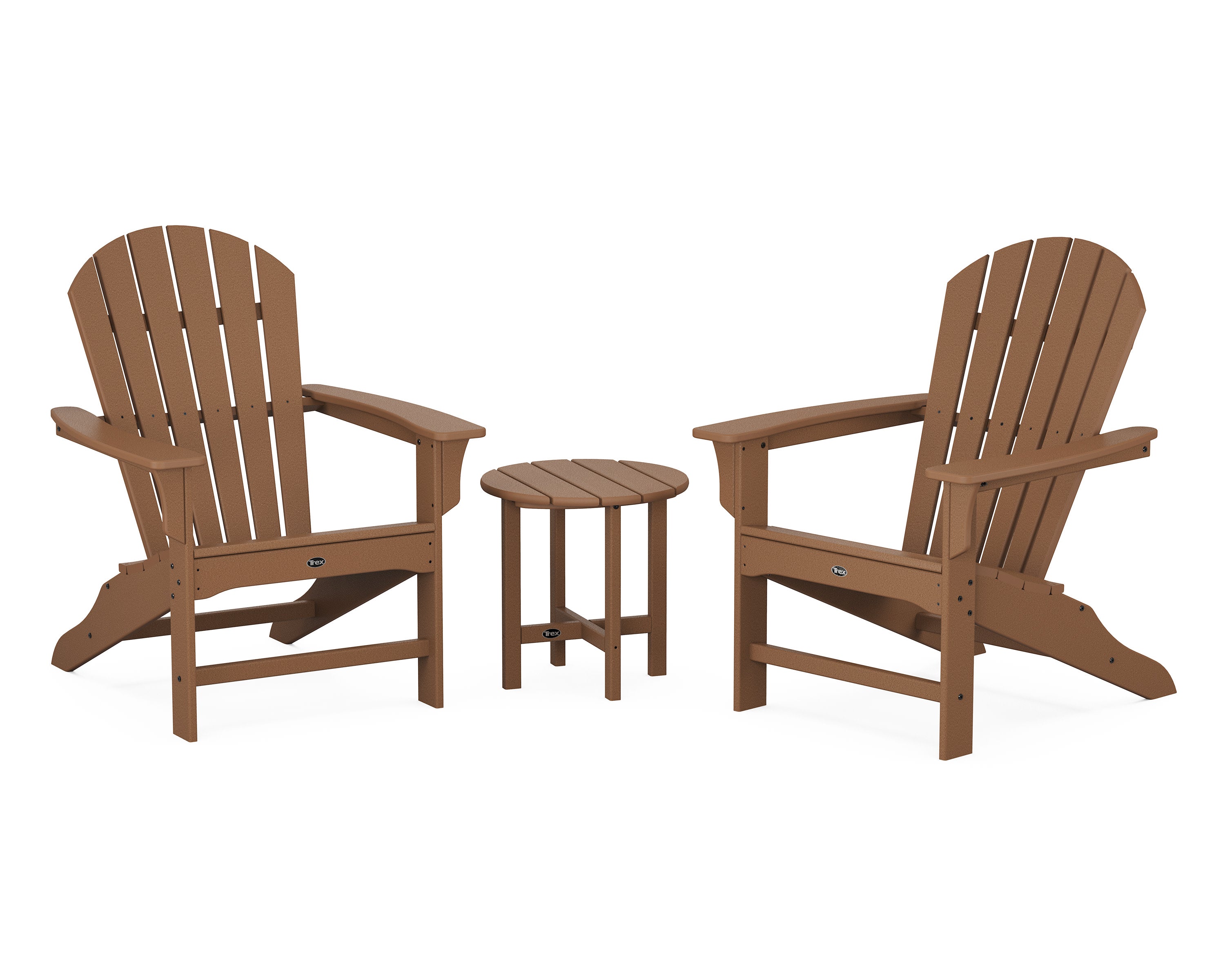 Yacht Club Shellback 3-Piece Adirondack Set in Tree House