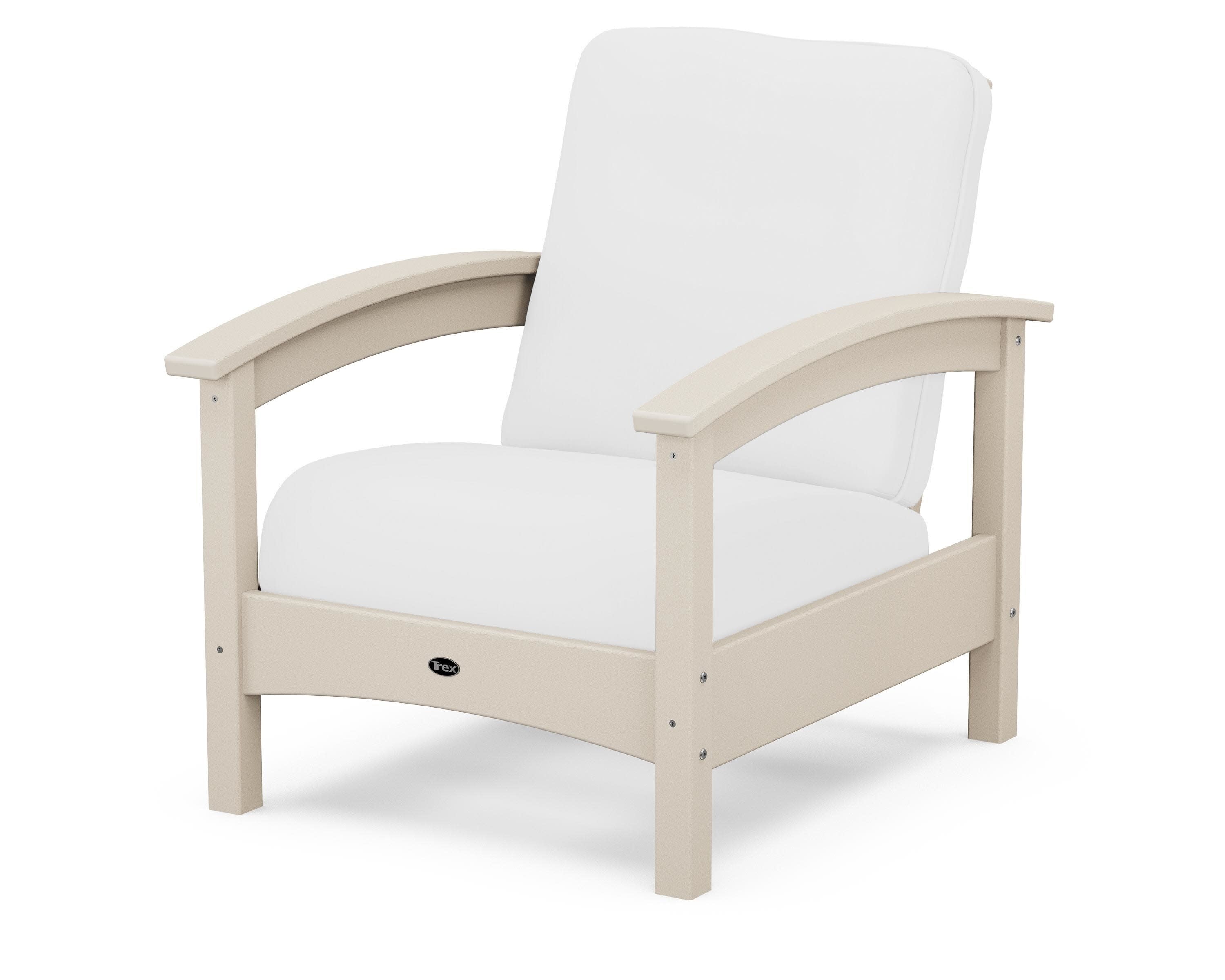 Rockport Club Chair in Sand Castle / Natural