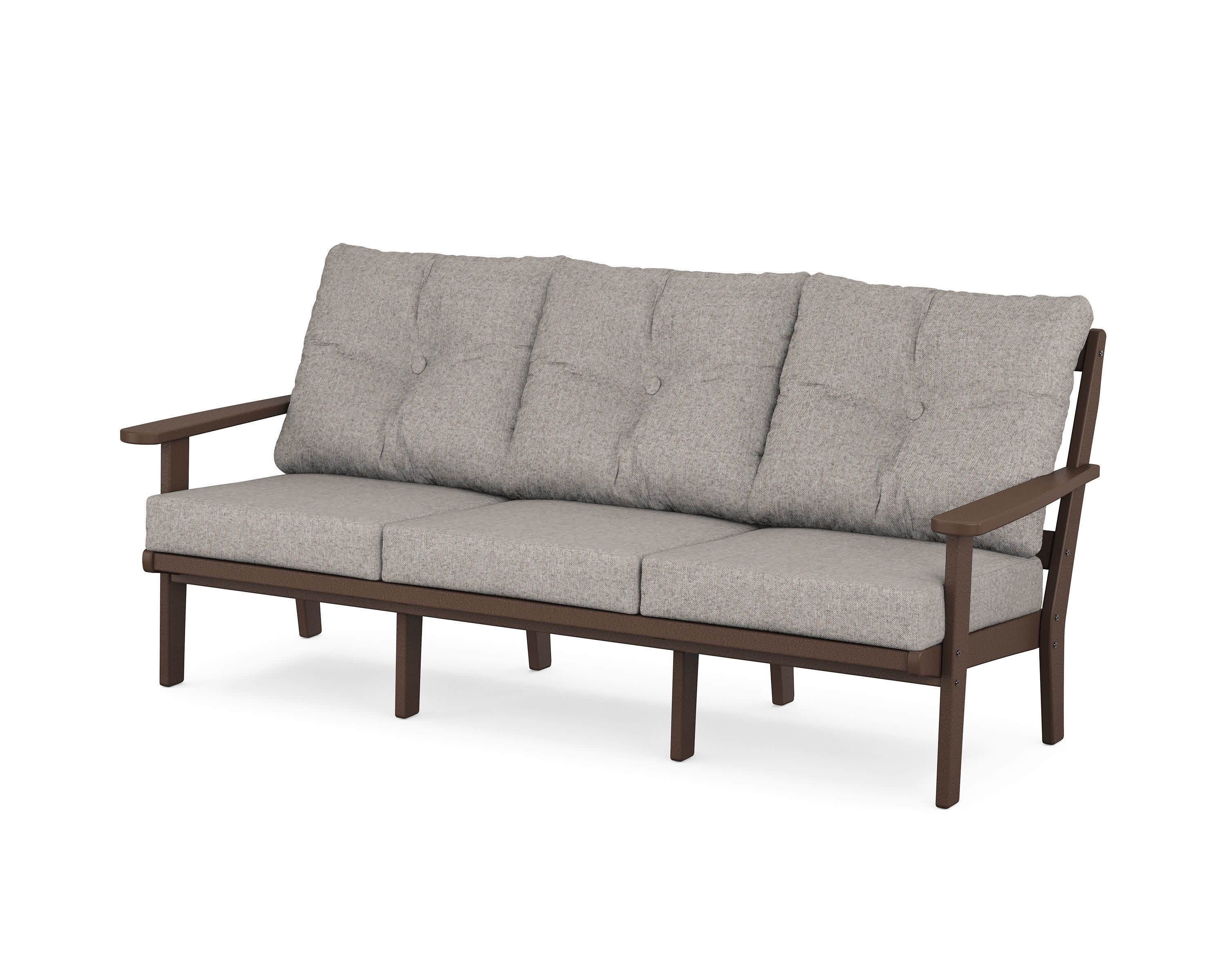 Cape Cod Deep Seating Sofa in Vintage Lantern / Weathered Tweed