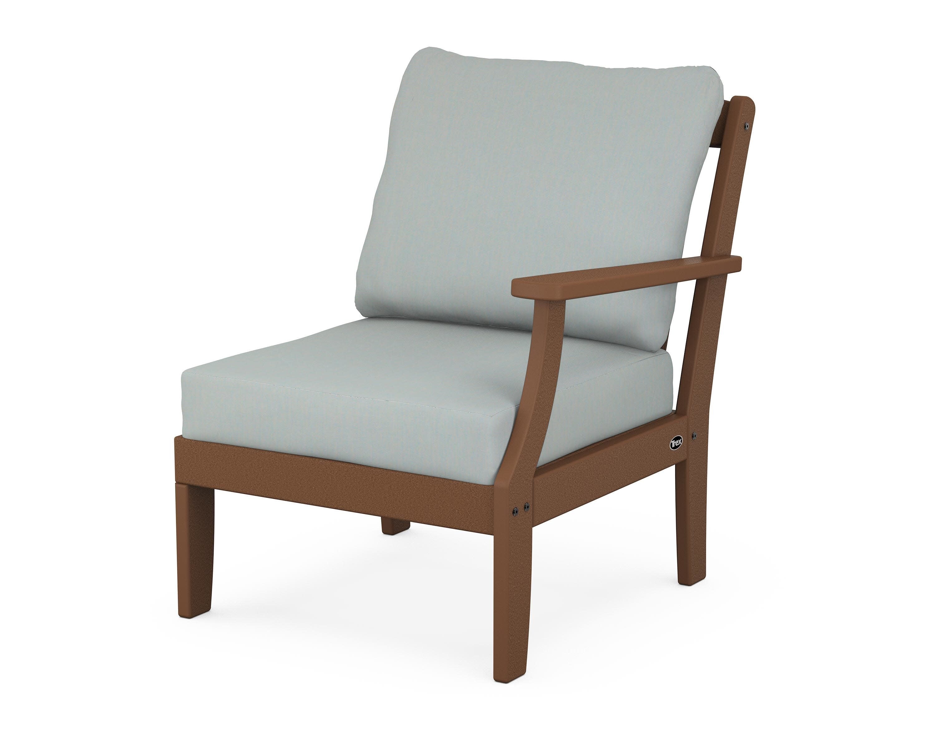 Yacht Club Modular Right Arm Chair in Tree House / Spa