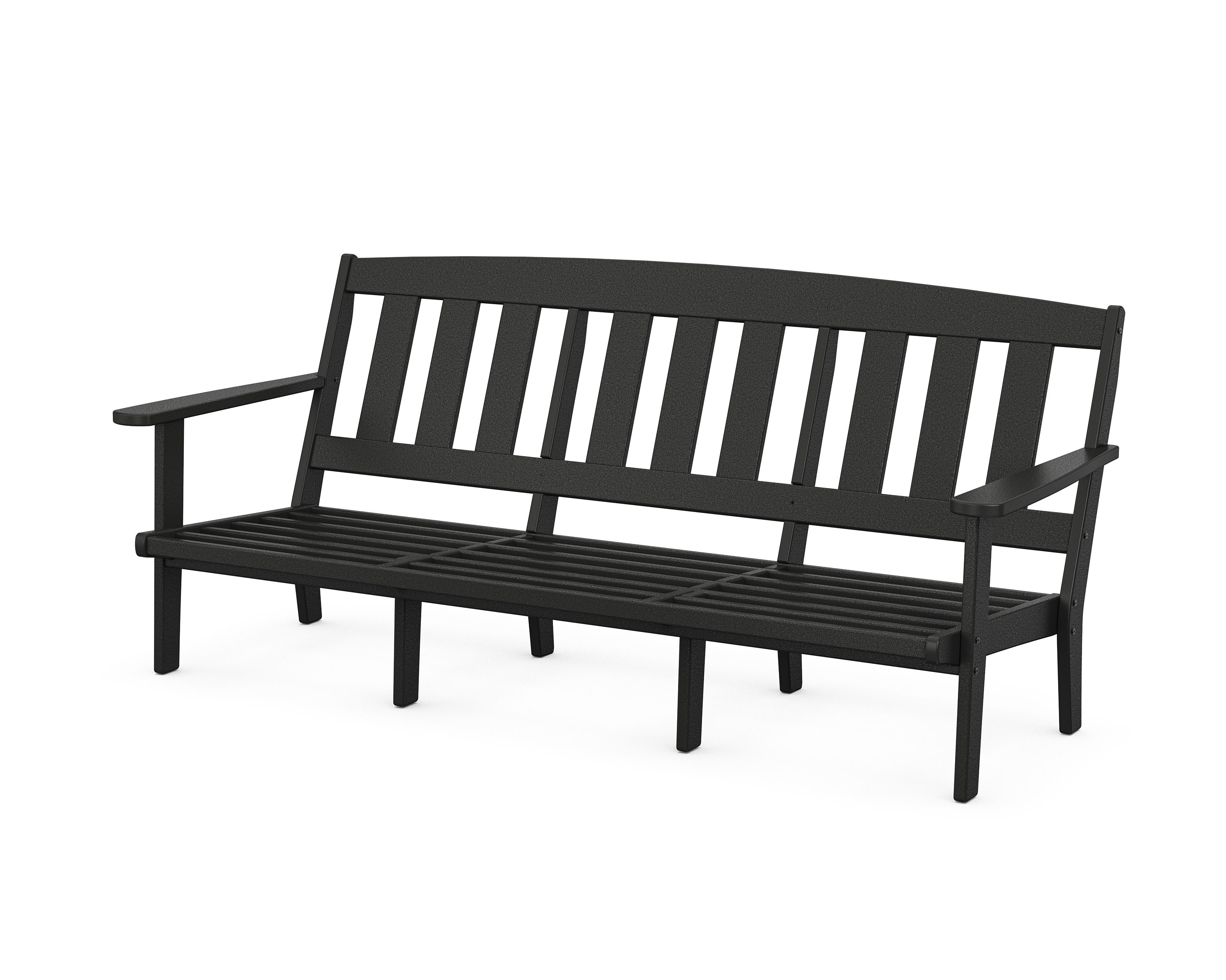 Cape Cod Deep Seating Sofa Frame in Charcoal Black
