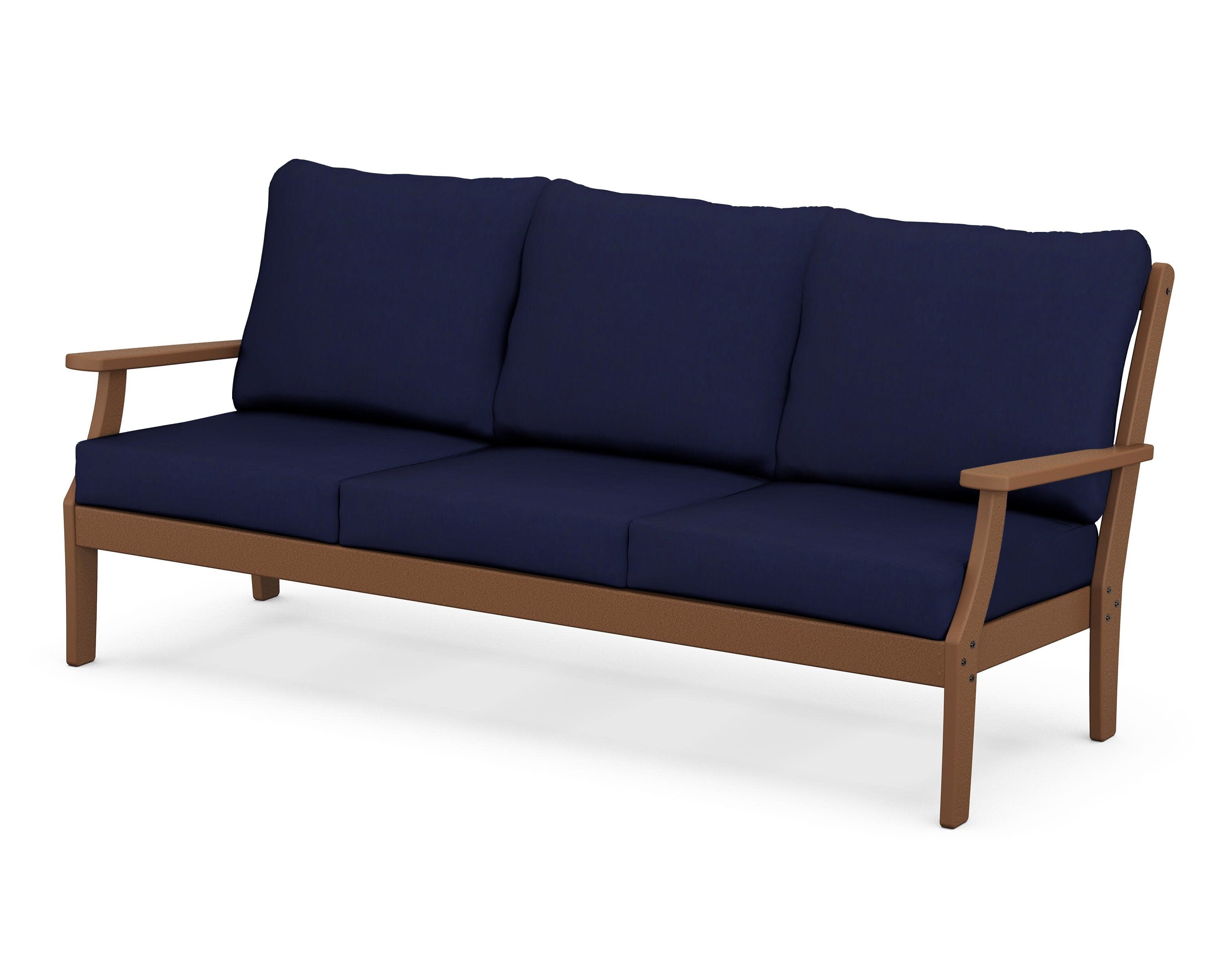 Yacht Club Deep Seating Sofa in Tree House / Navy