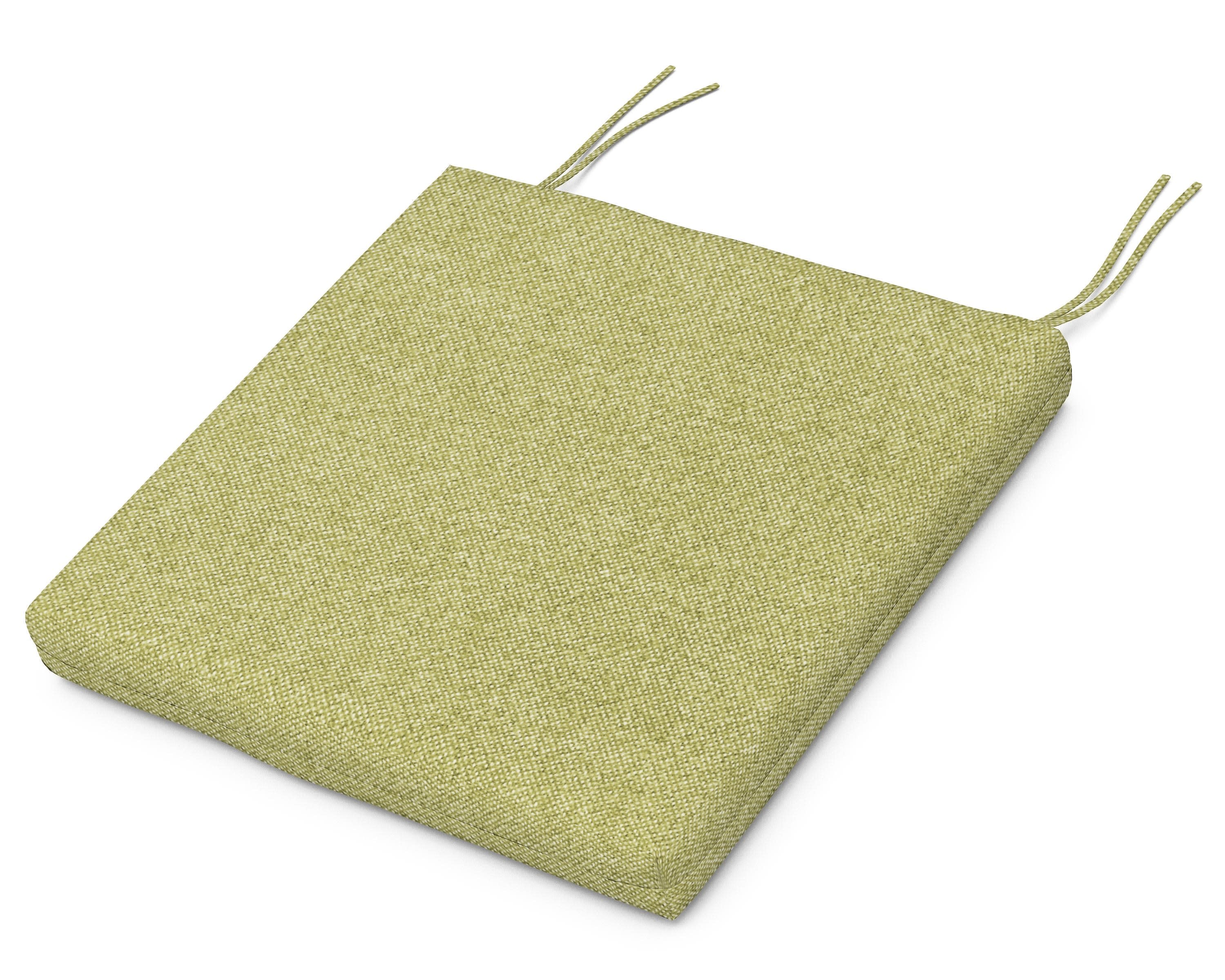 Classic Oversized Adirondack Seat Pad 17.5"D x 22.25"W x 2.5"H in Chartreuse Boucle