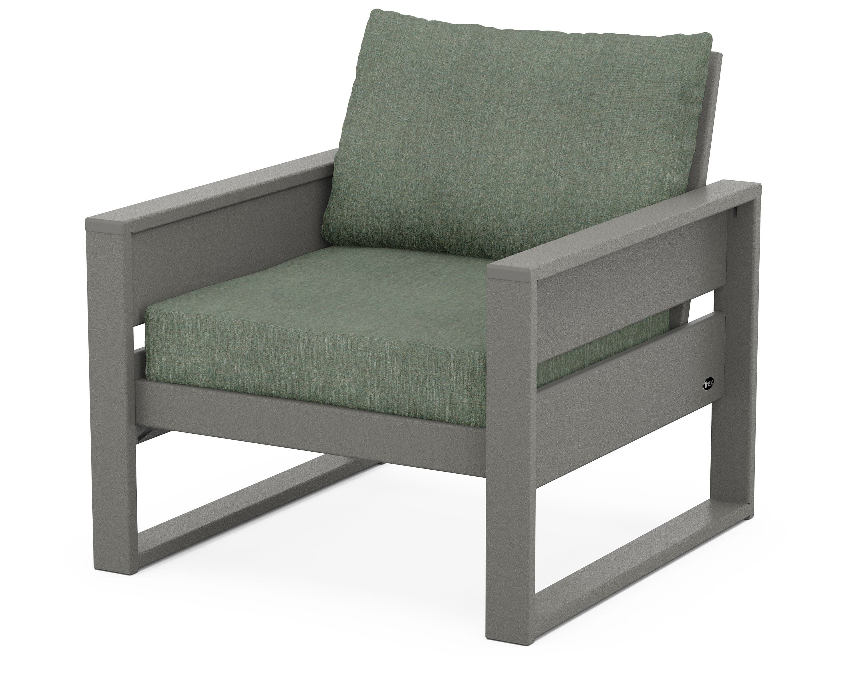 Eastport Club Chair in Stepping Stone / Cast Sage