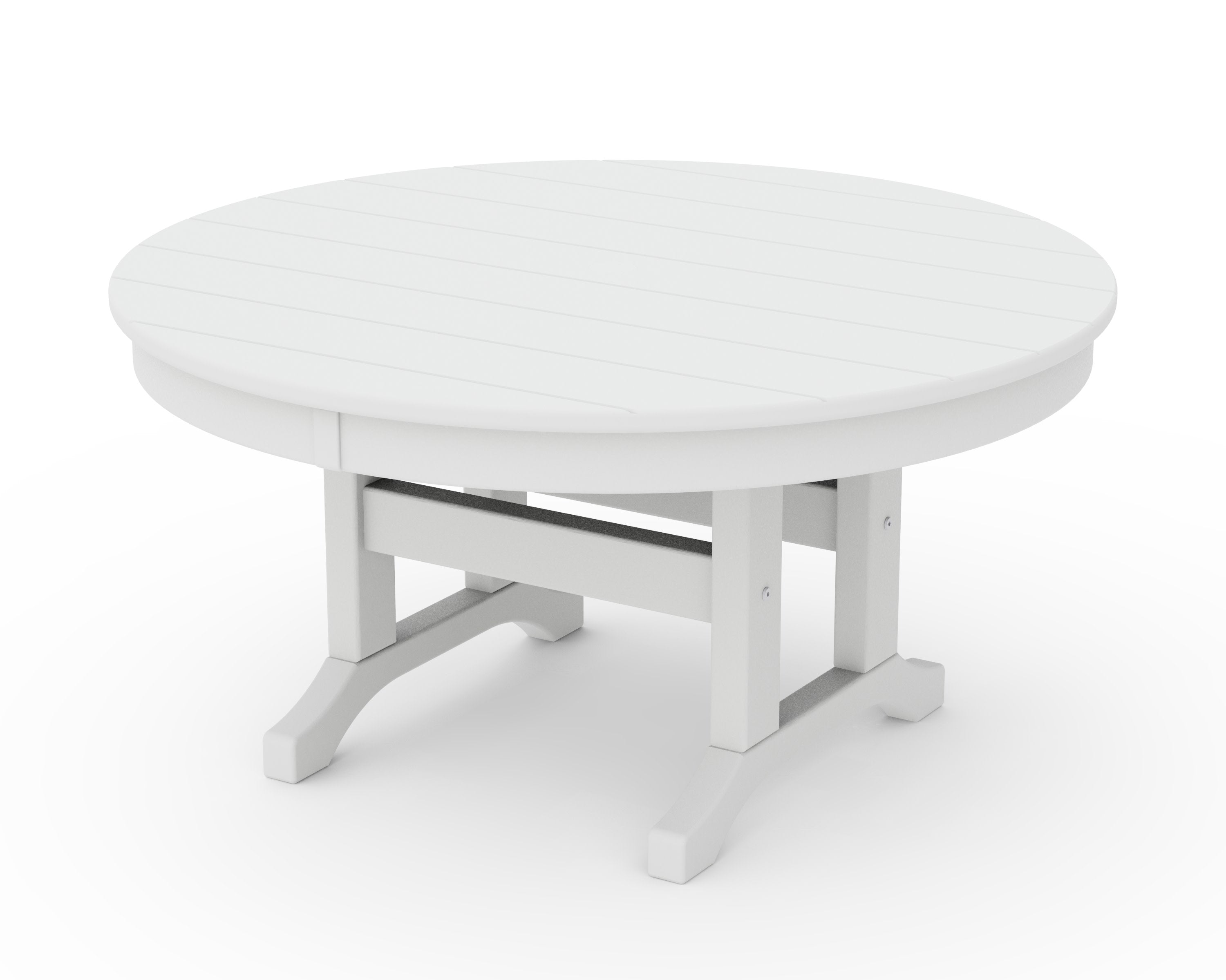Cape Cod Round 36" Conversation Table in Classic White