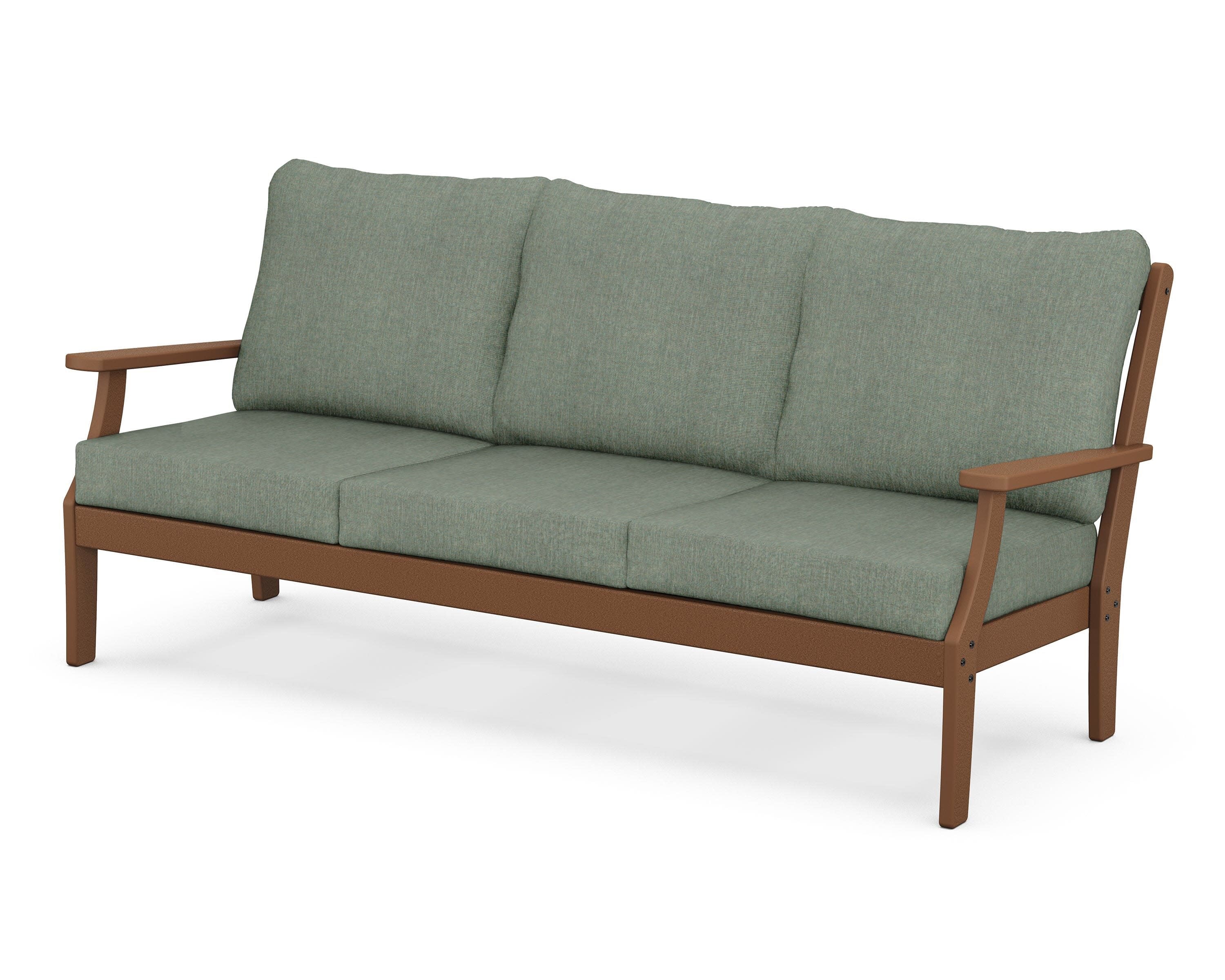Yacht Club Deep Seating Sofa in Tree House / Cast Sage
