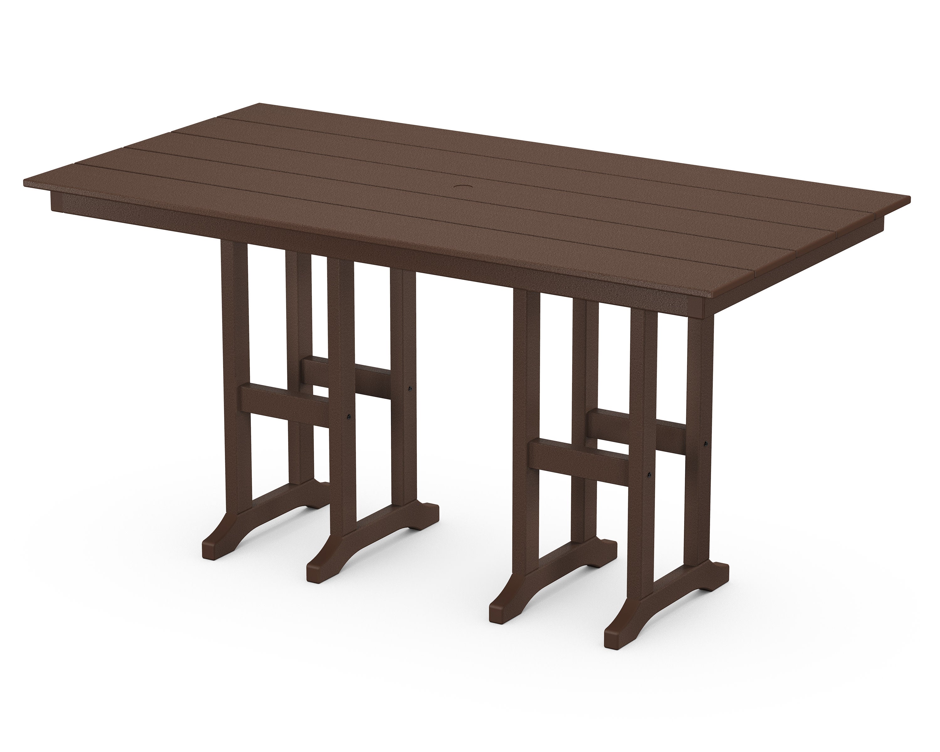 Monterey Bay 37" x 72" Counter Table in Vintage Lantern