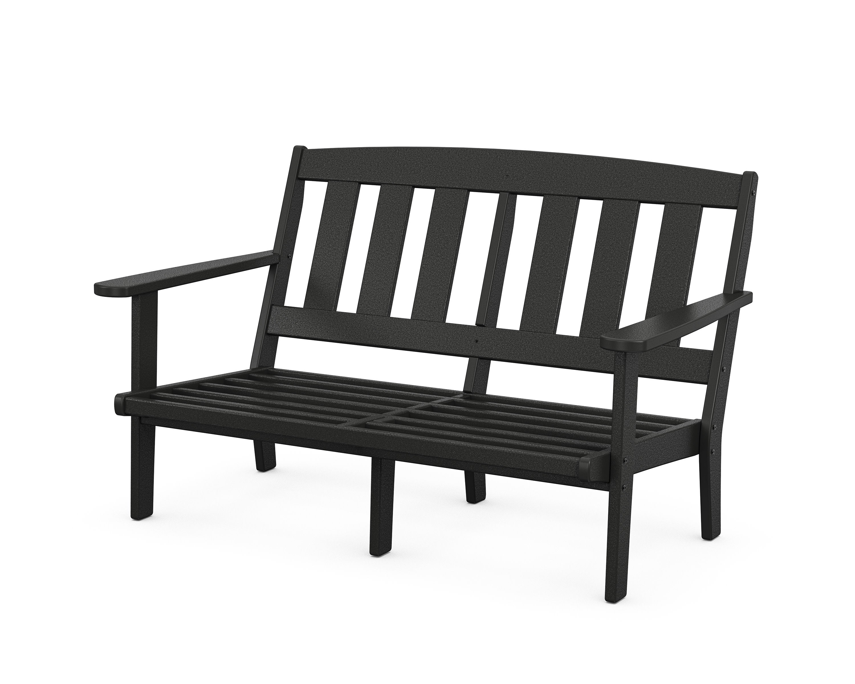 Cape Cod Deep Seating Loveseat Frame in Charcoal Black
