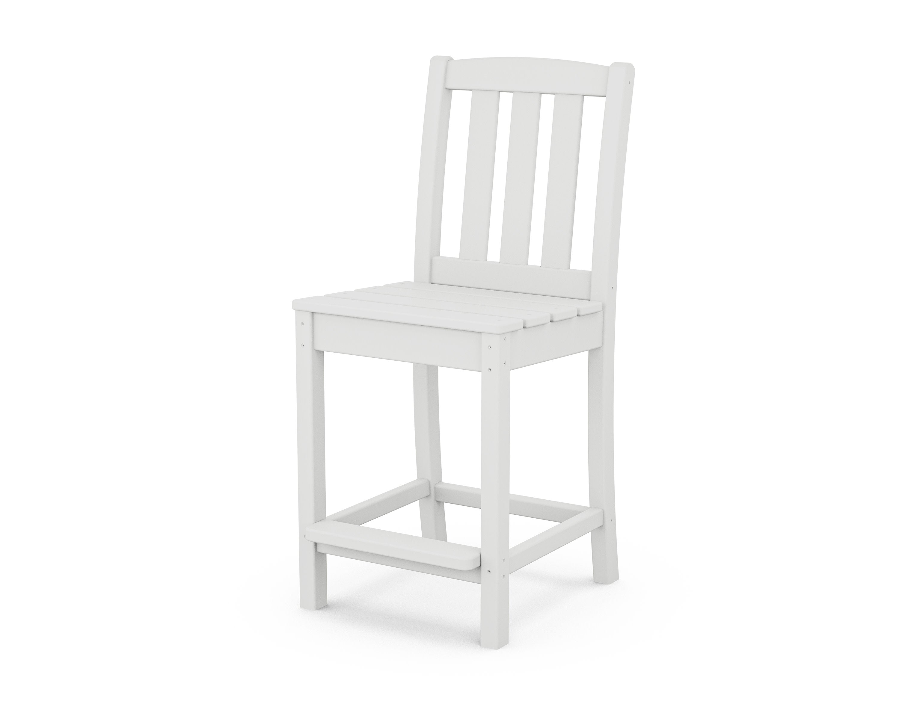 Cape Cod Counter Side Chair in Classic White