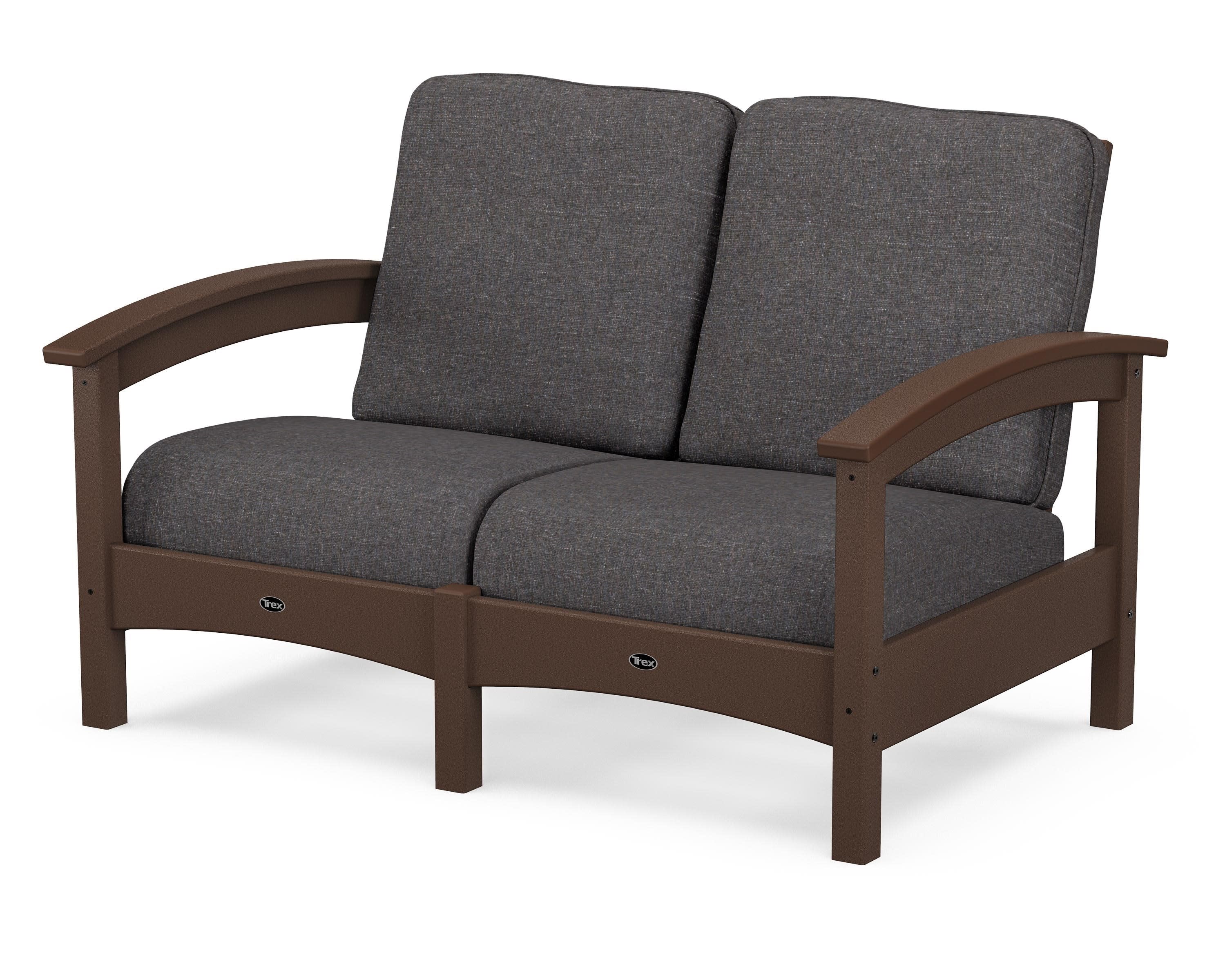 Rockport Club Loveseat in Vintage Lantern / Ash Charcoal