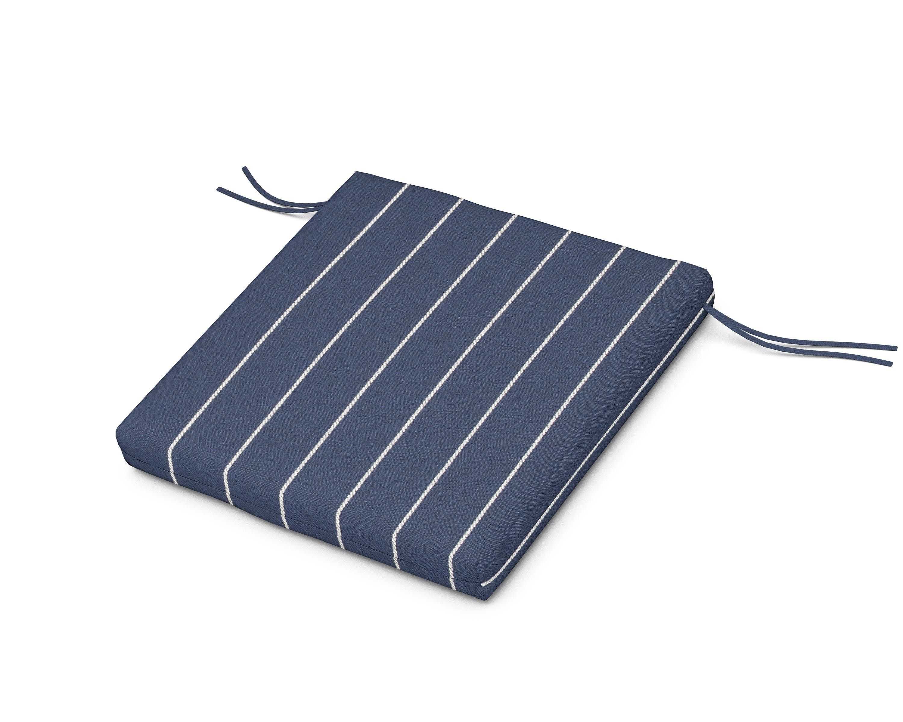Seat Cushion - 20"D x 20"W x 2.5"H in Pencil Navy