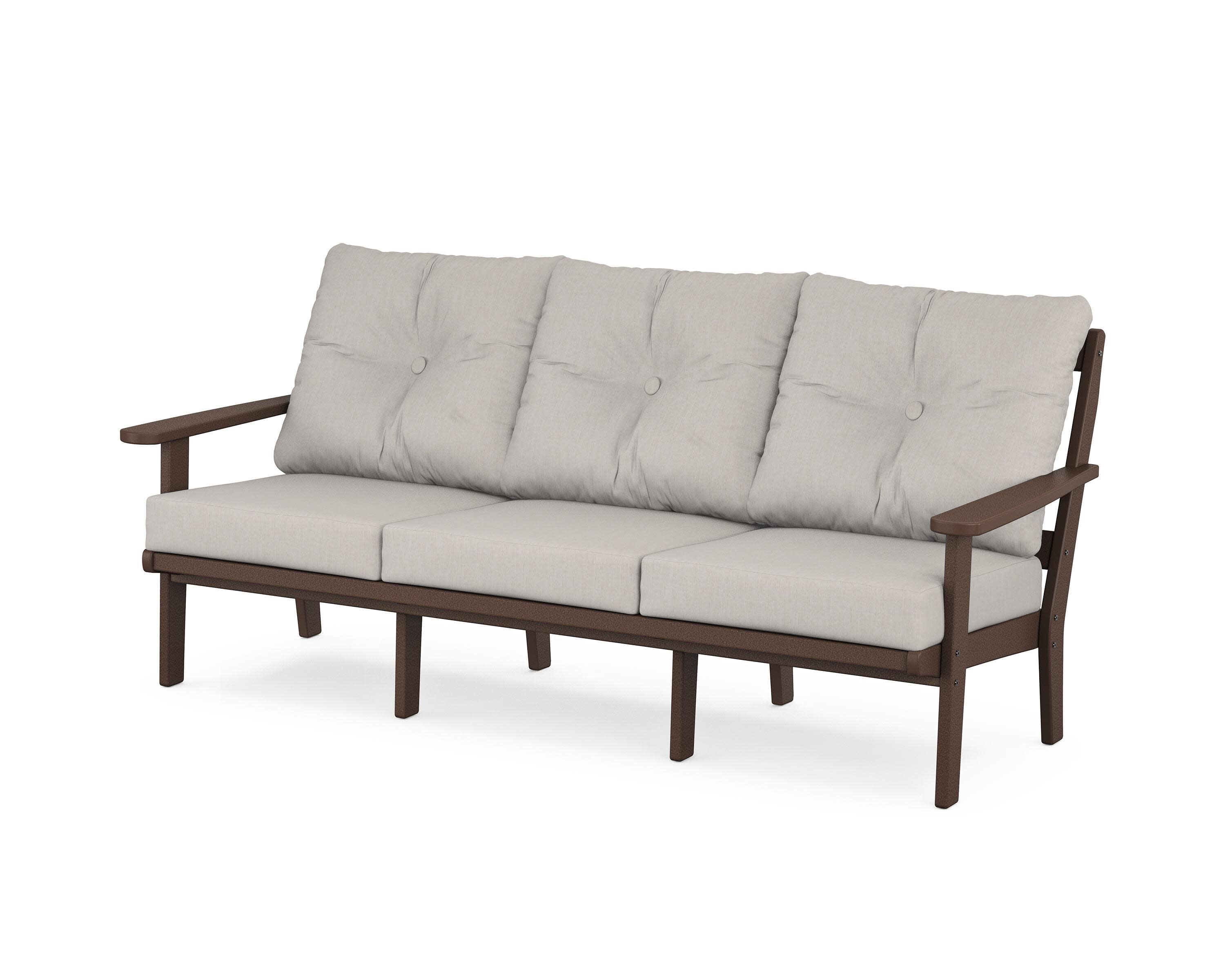 Cape Cod Deep Seating Sofa in Vintage Lantern / Cast Ash