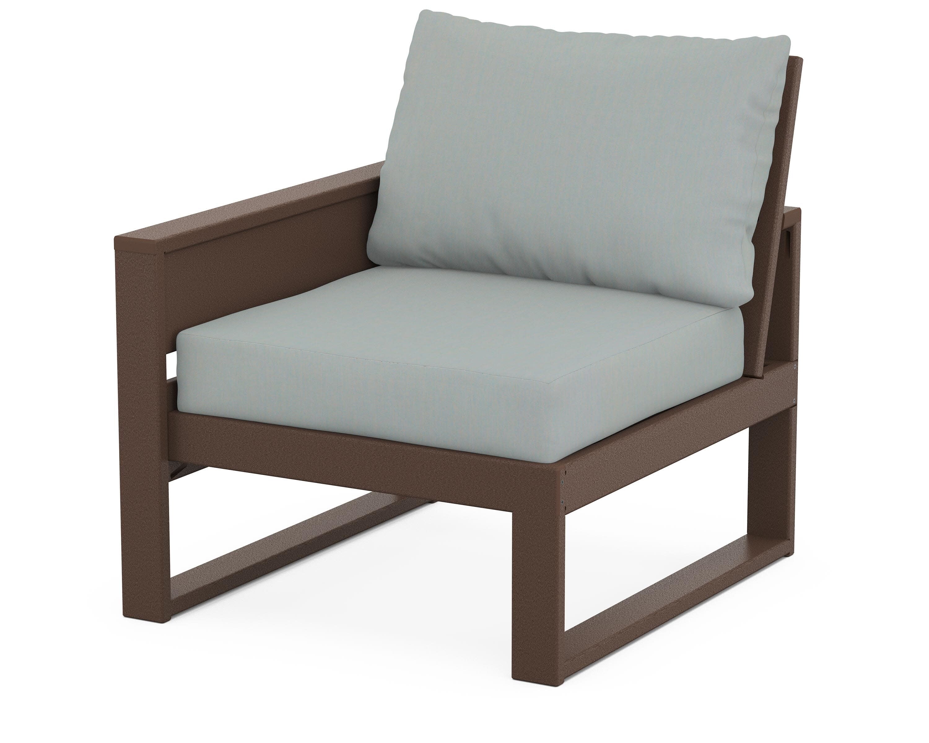 Eastport Modular Left Arm Chair in Vintage Lantern / Spa
