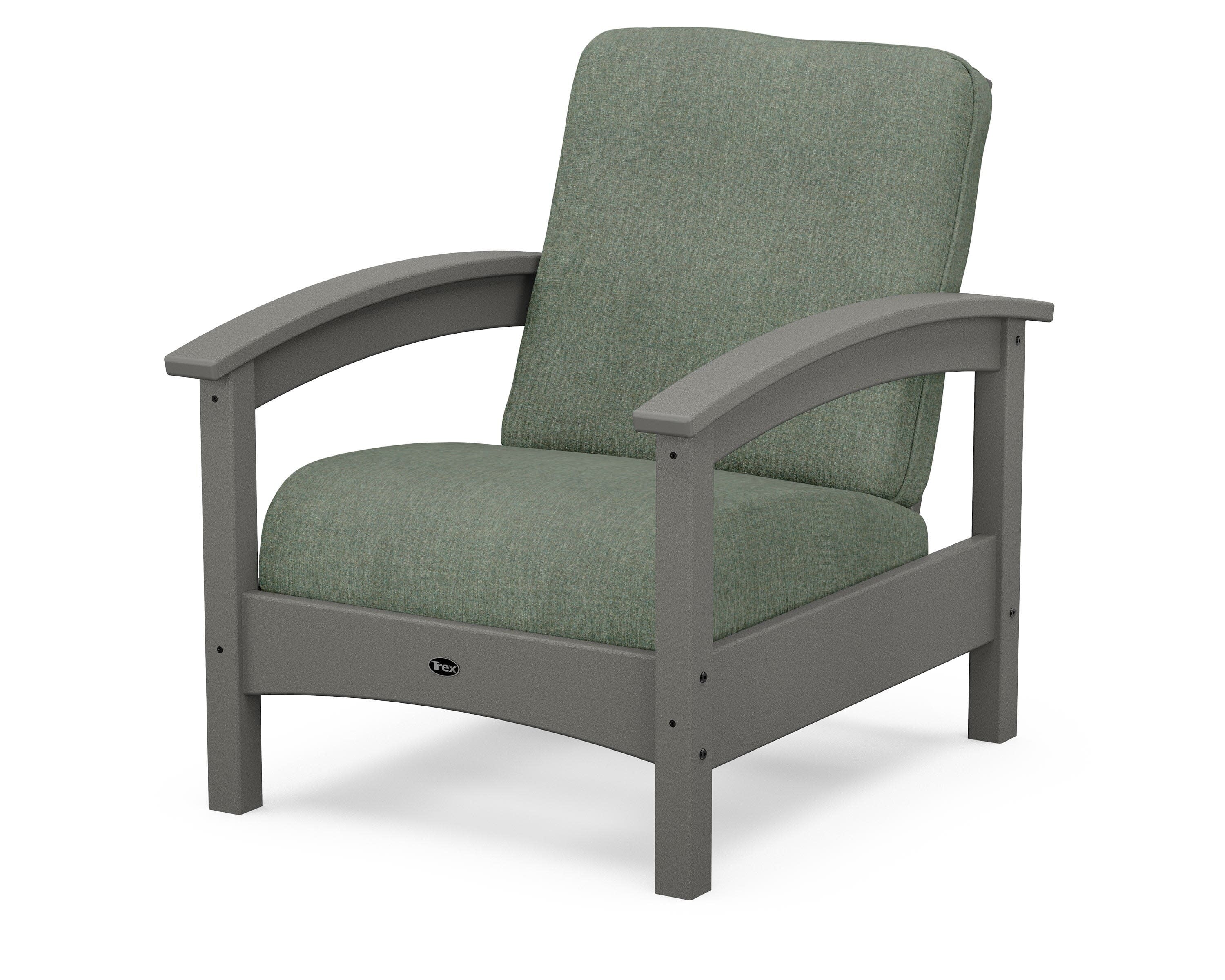 Rockport Club Chair in Stepping Stone / Cast Sage