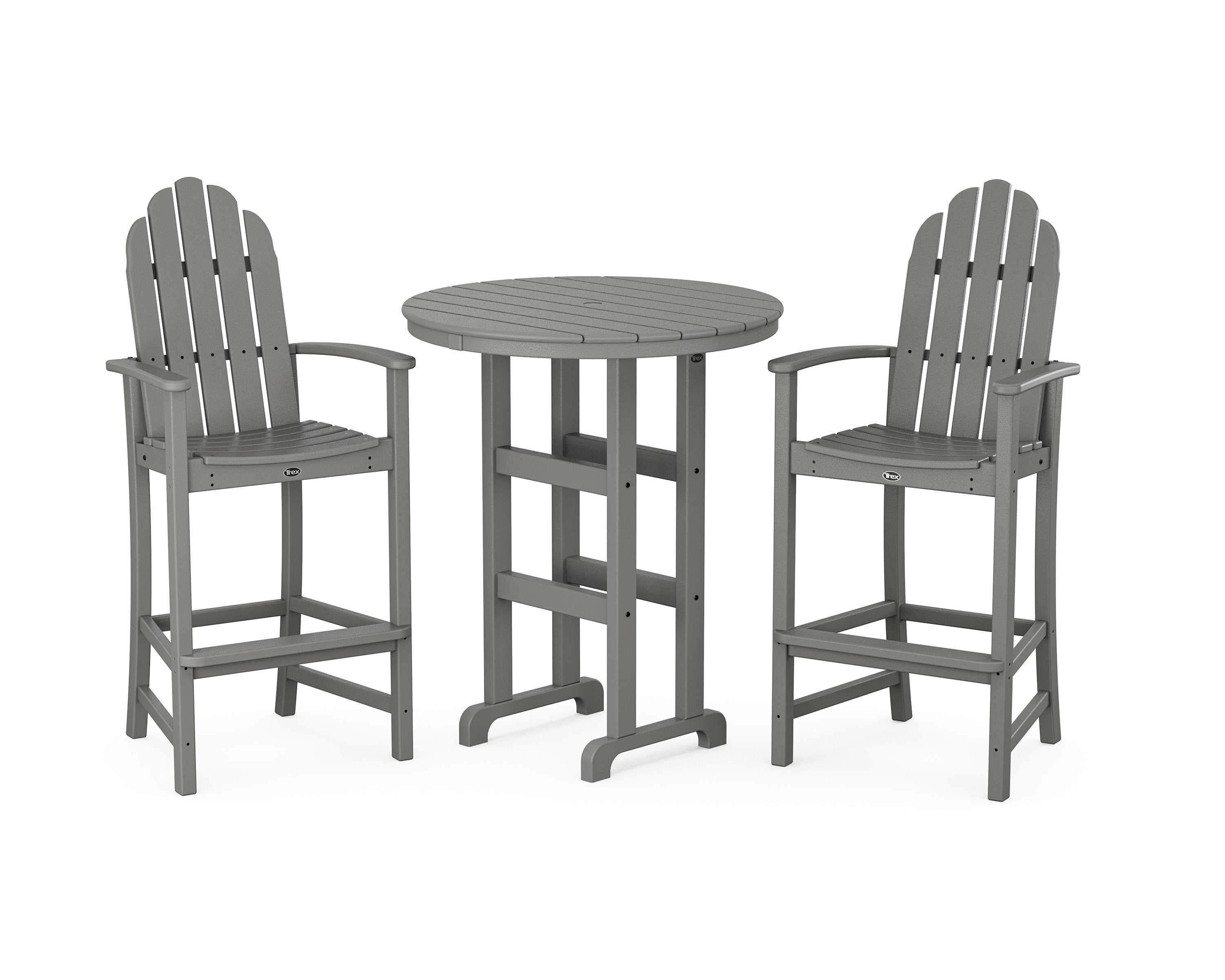 Cape Cod 3-Piece Round Bar Set in Stepping Stone