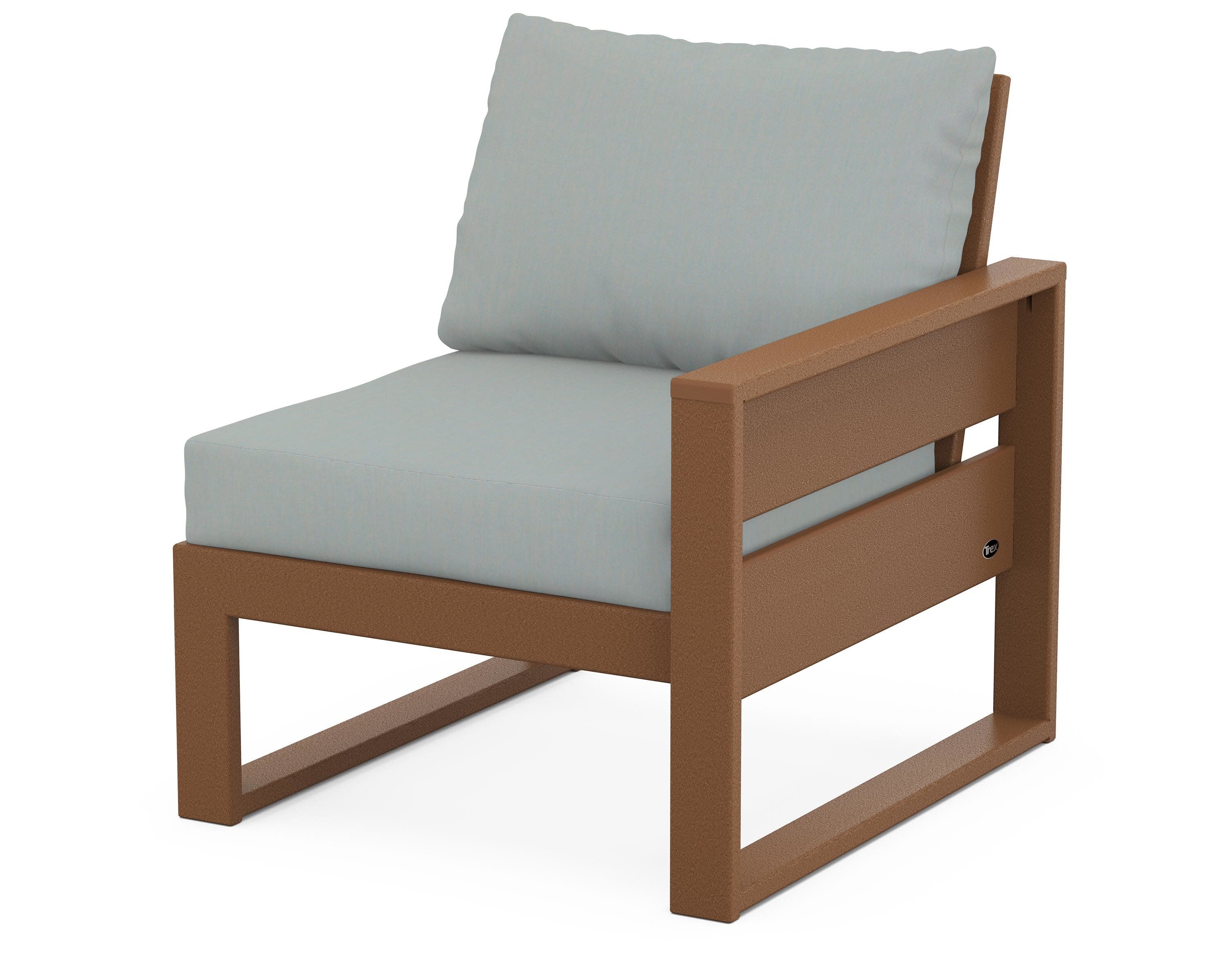 Eastport Modular Right Arm Chair in Tree House / Spa